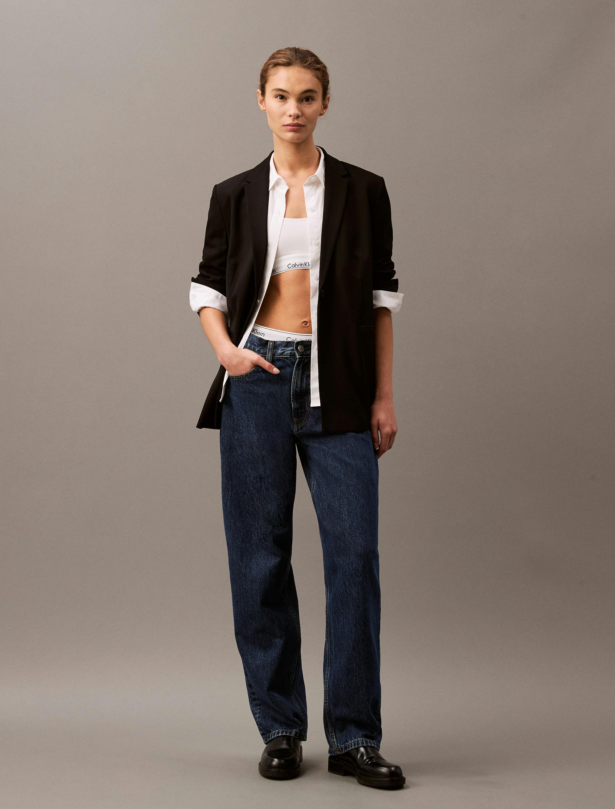 Soft Crepe Blazer Calvin Klein