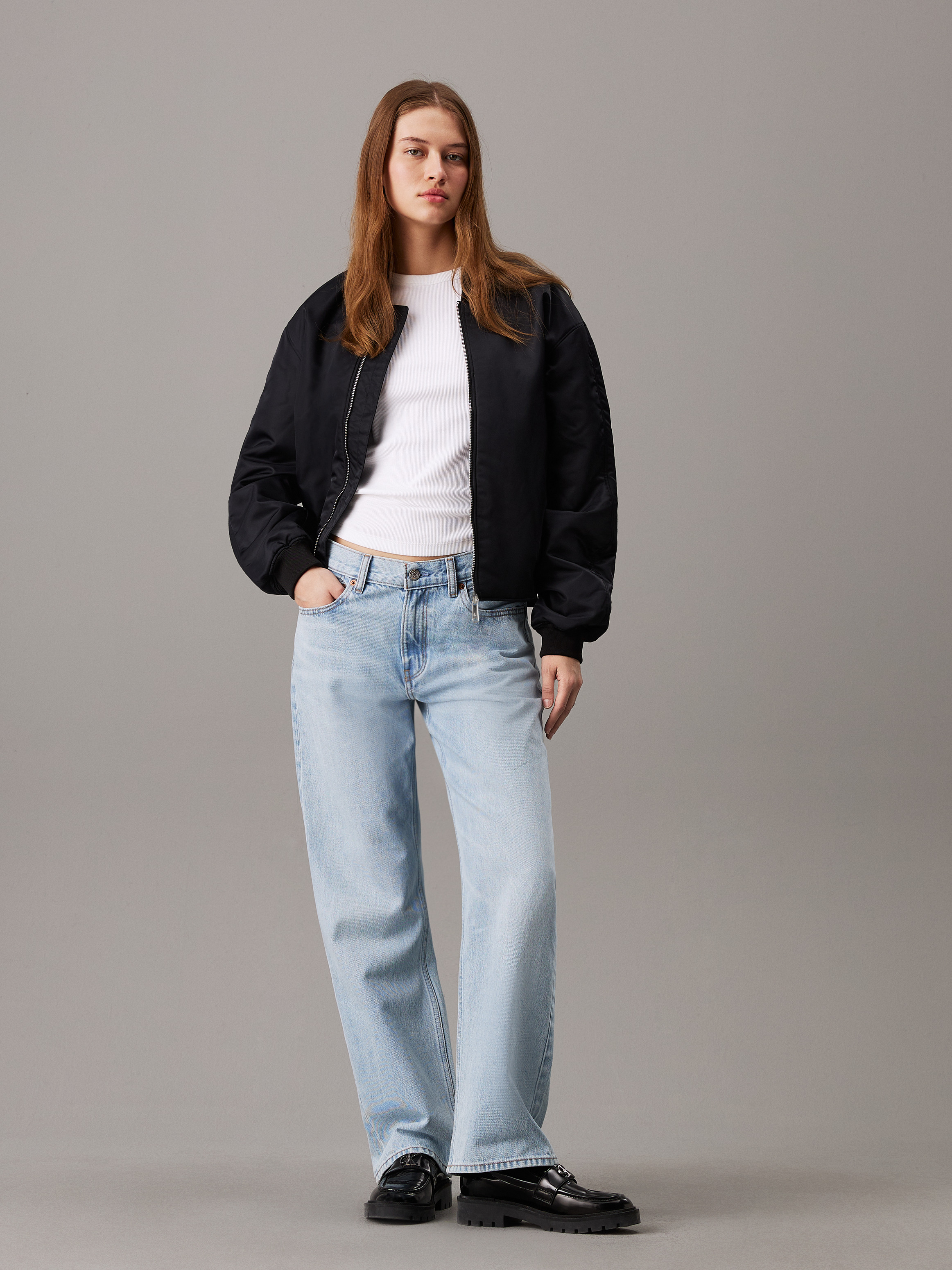 Padded Nylon Bomber Jacket | Calvin Klein