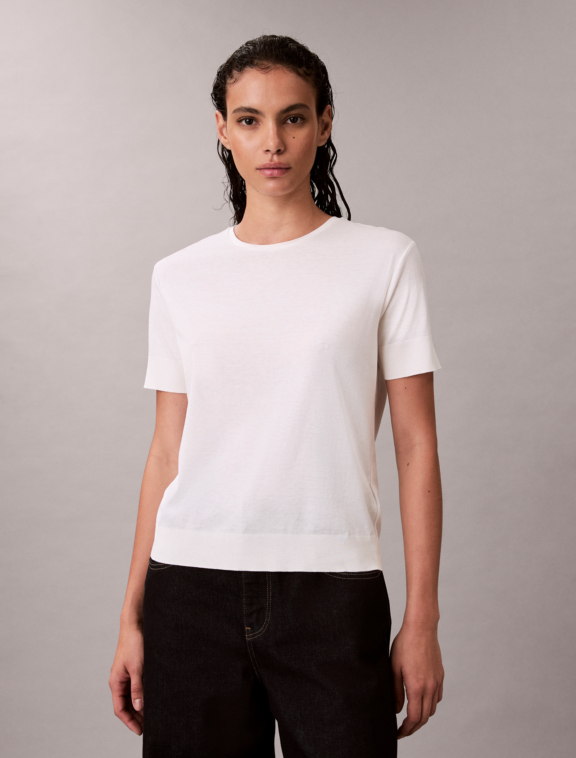 Cotton Silk Tee