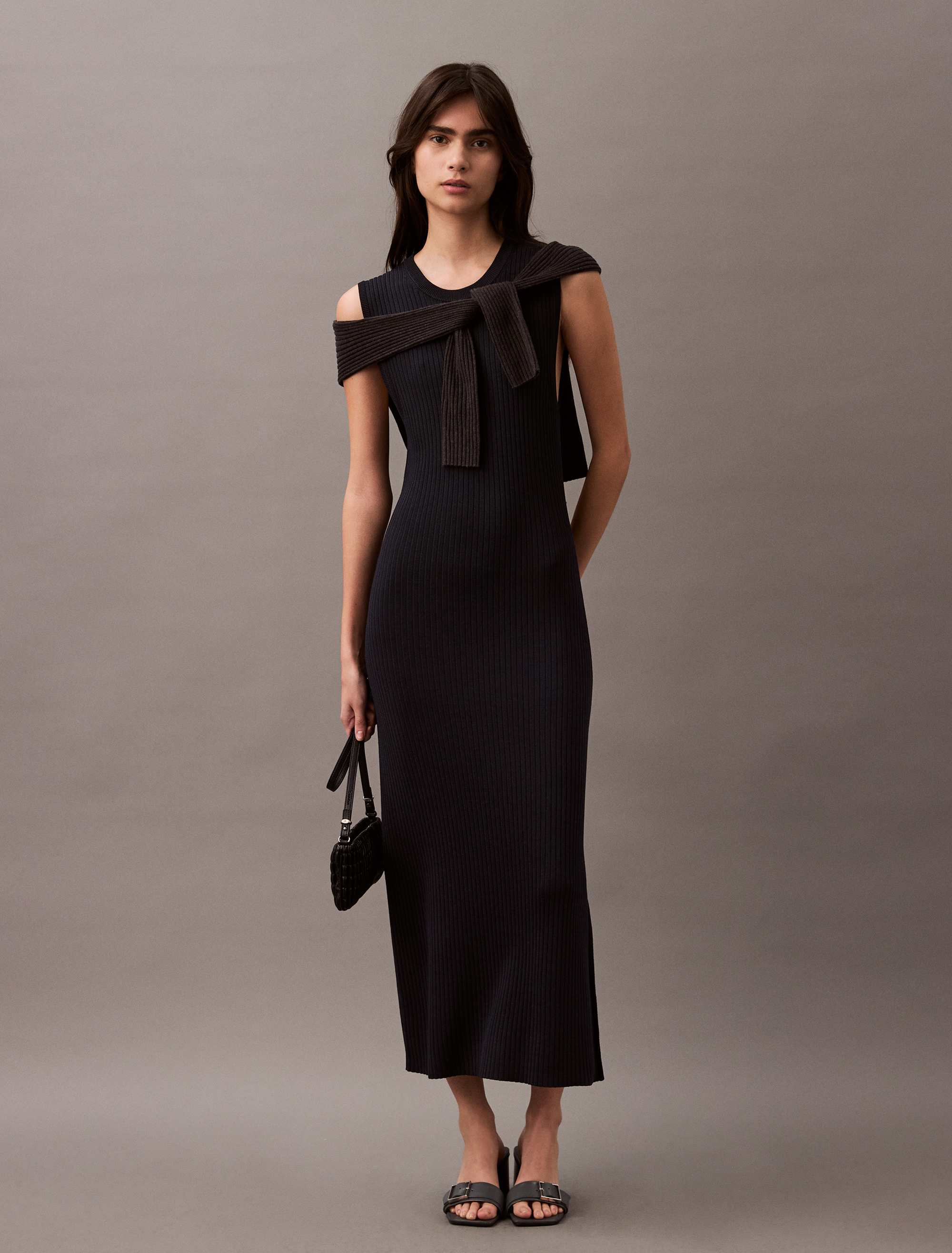 Slim Sleeveless Maxi Dress