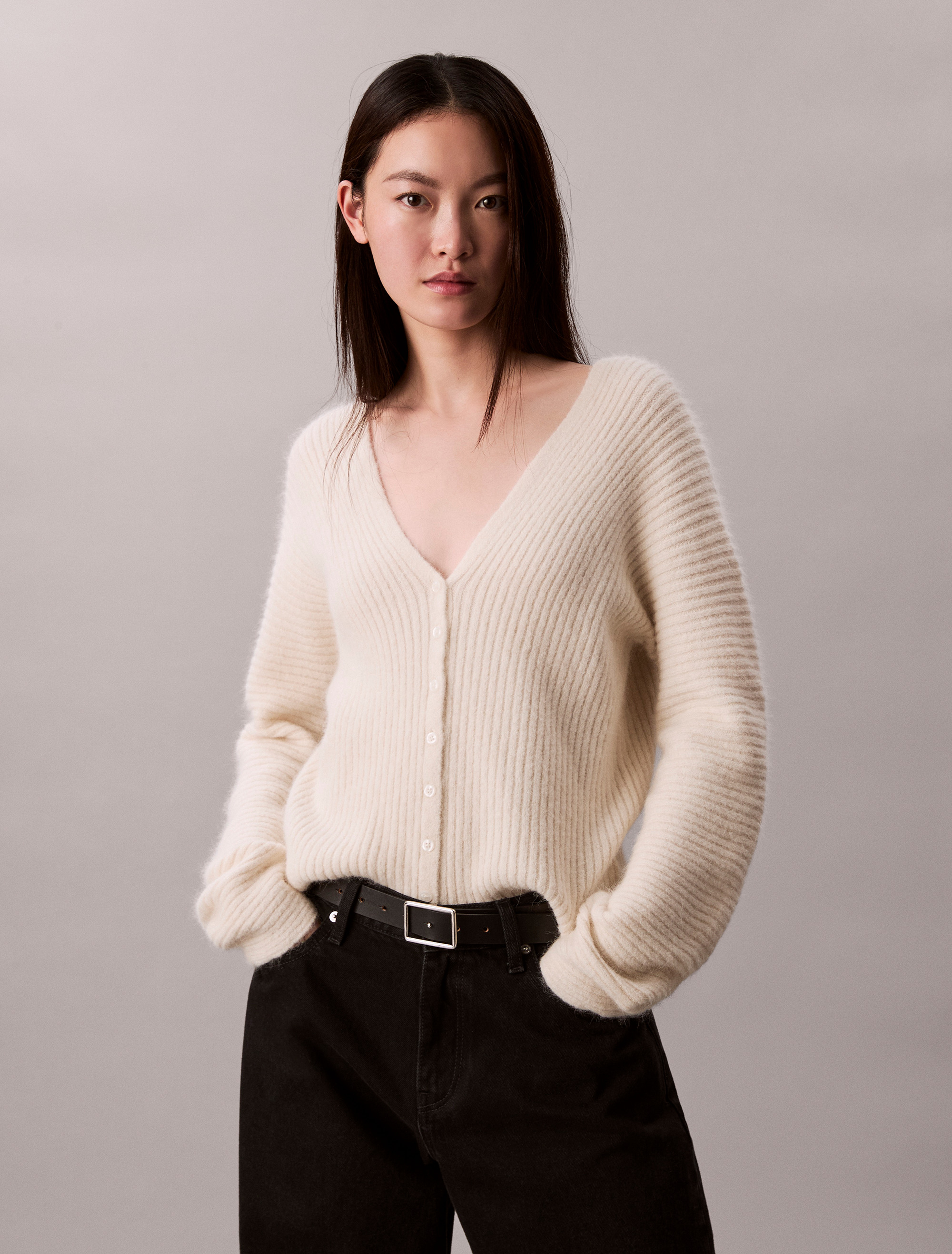 Alpaca Blend Cardigan