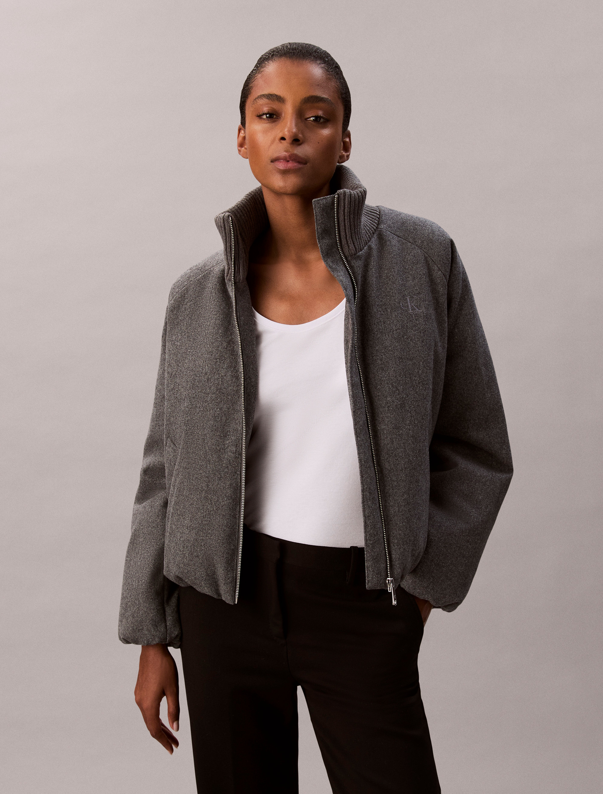 Wool Insulated Down Jacket