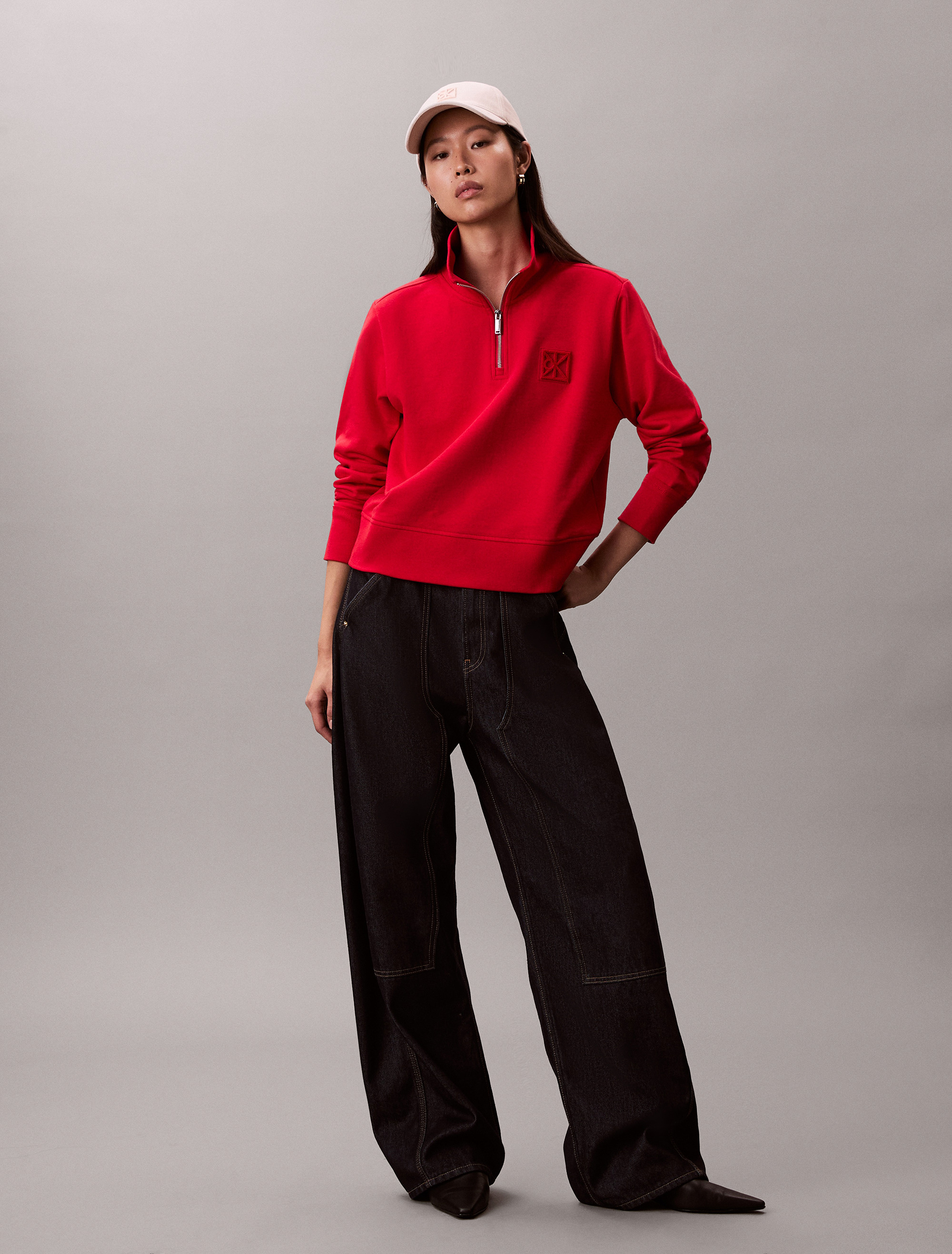 Lunar New Year Terry Emblem Logo Sweatshirt