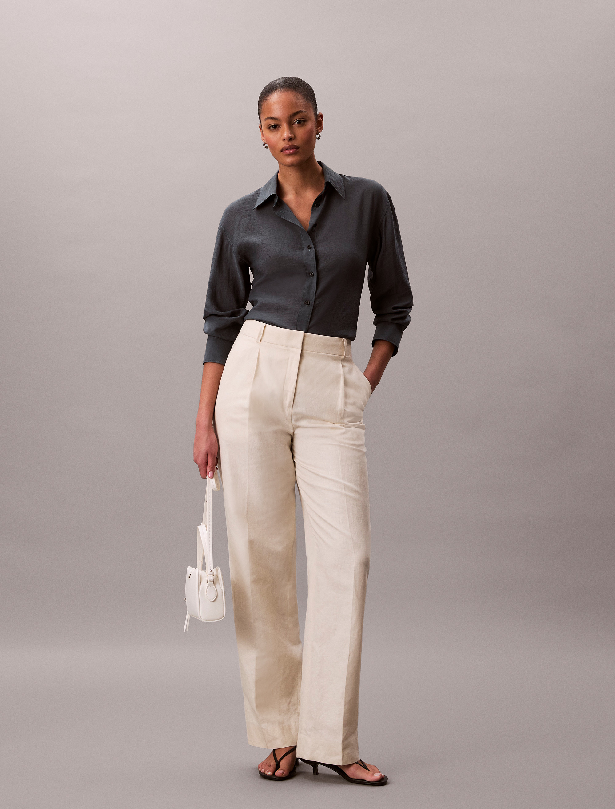 Voile Classic Button-Down Shirt