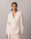 Heavy Textured Shine Blazer