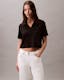 Cotton Contour Rib Polo Tee