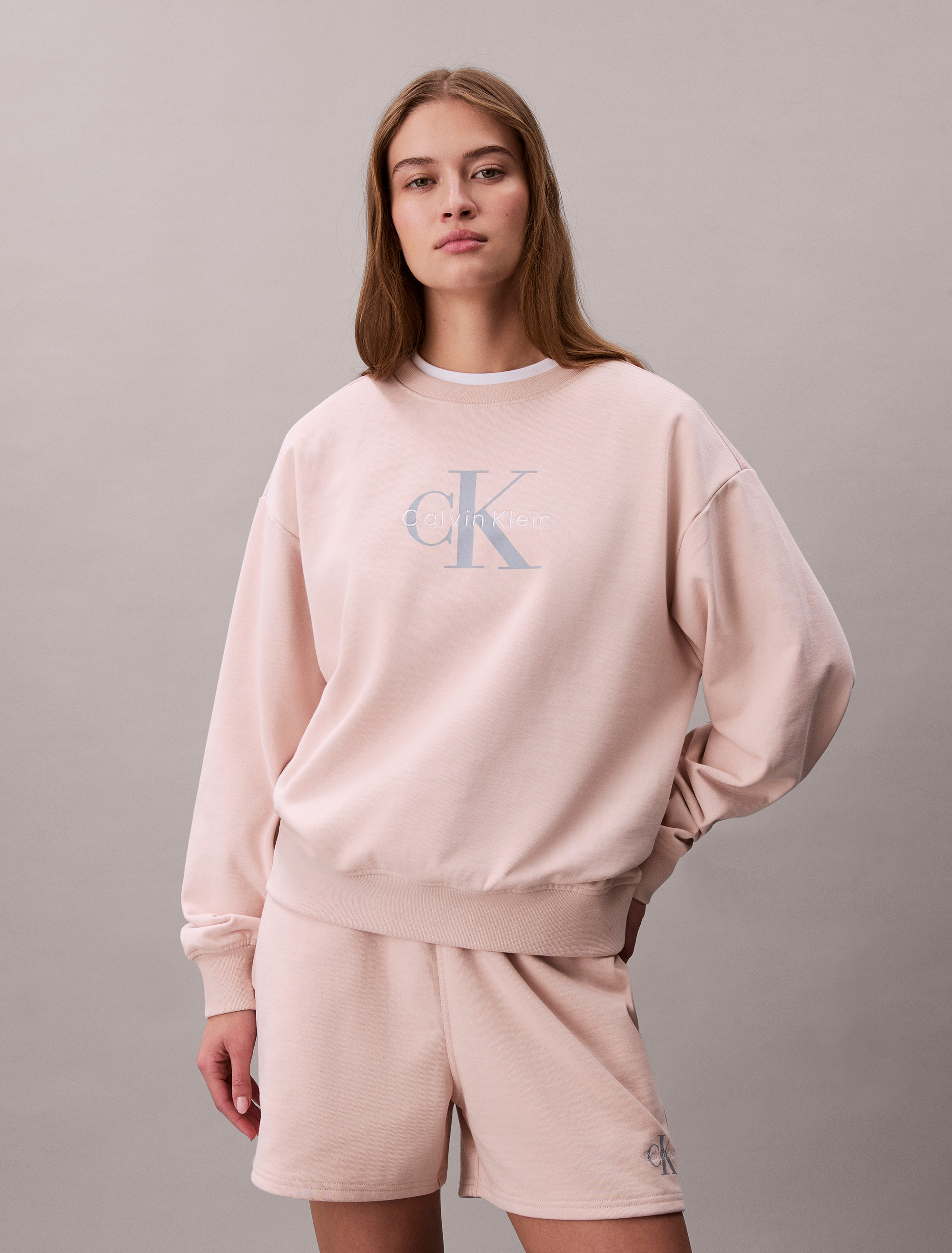 Monologo French Terry Relaxed Sweatshirt
