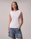 Cotton Contour Rib Tank Top