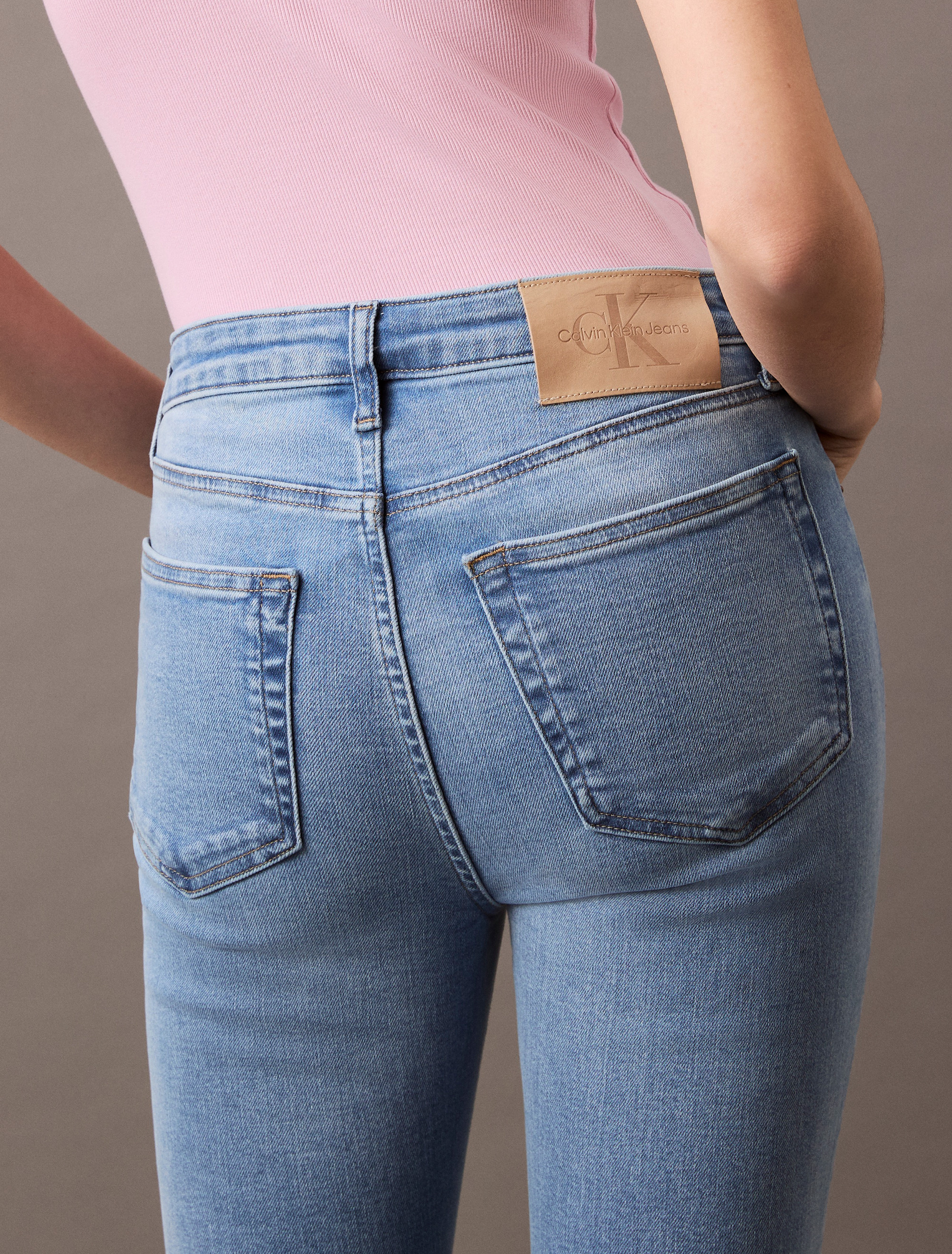 Mid Rise Skinny Jeans Calvin Klein