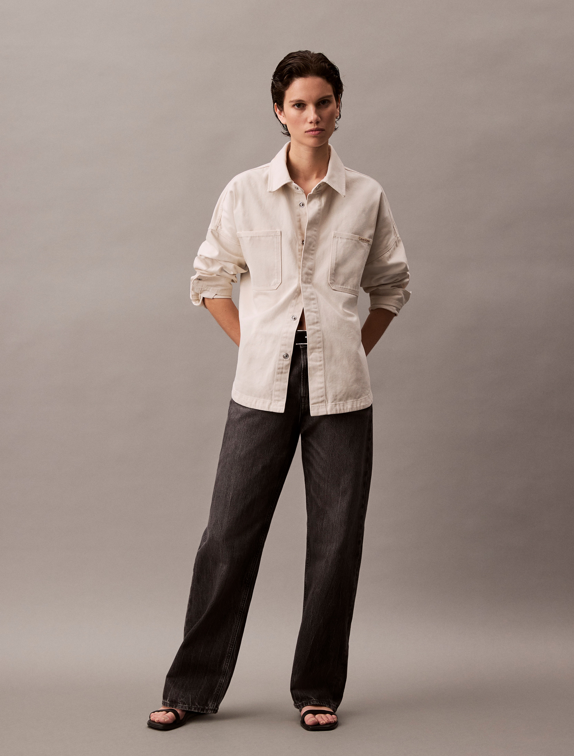 ★★ ★★ Women's Signature 90s Straight Fit Mid Signature Fit 90s Loose Straight Jean | LaneBryant