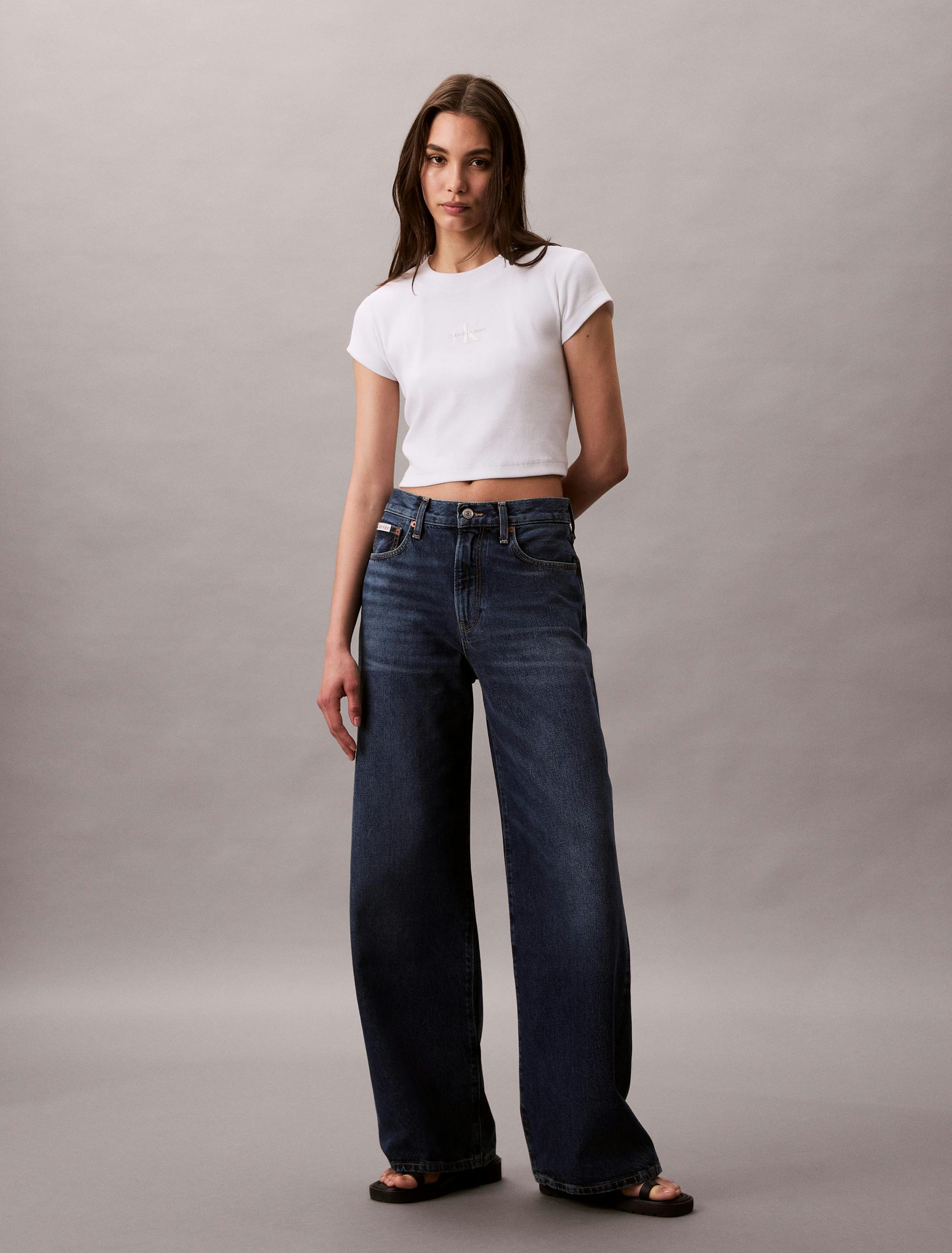 Wide Leg Jeans | Calvin Klein