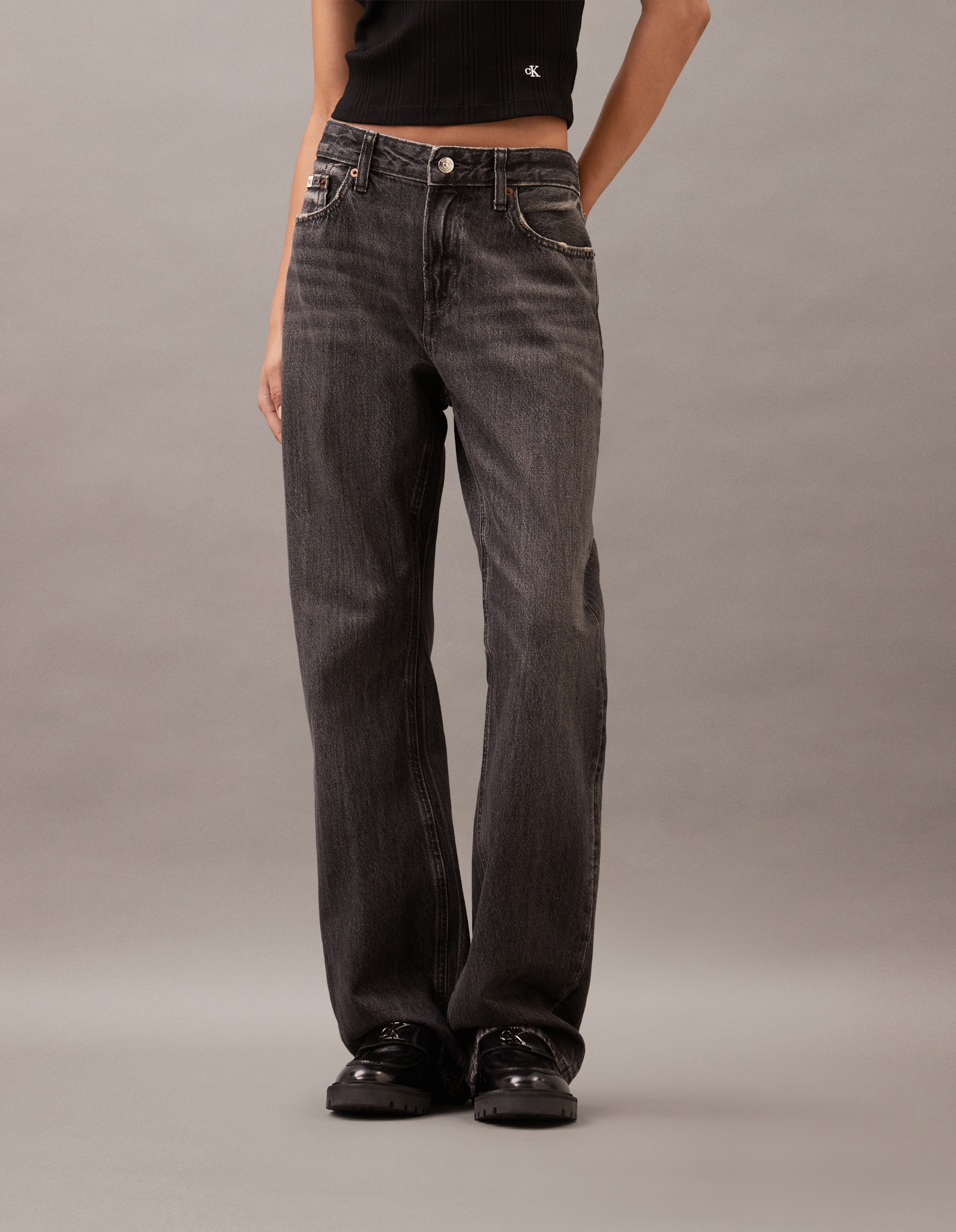 Allover Logo 90s Straight Jeans | Calvin Klein