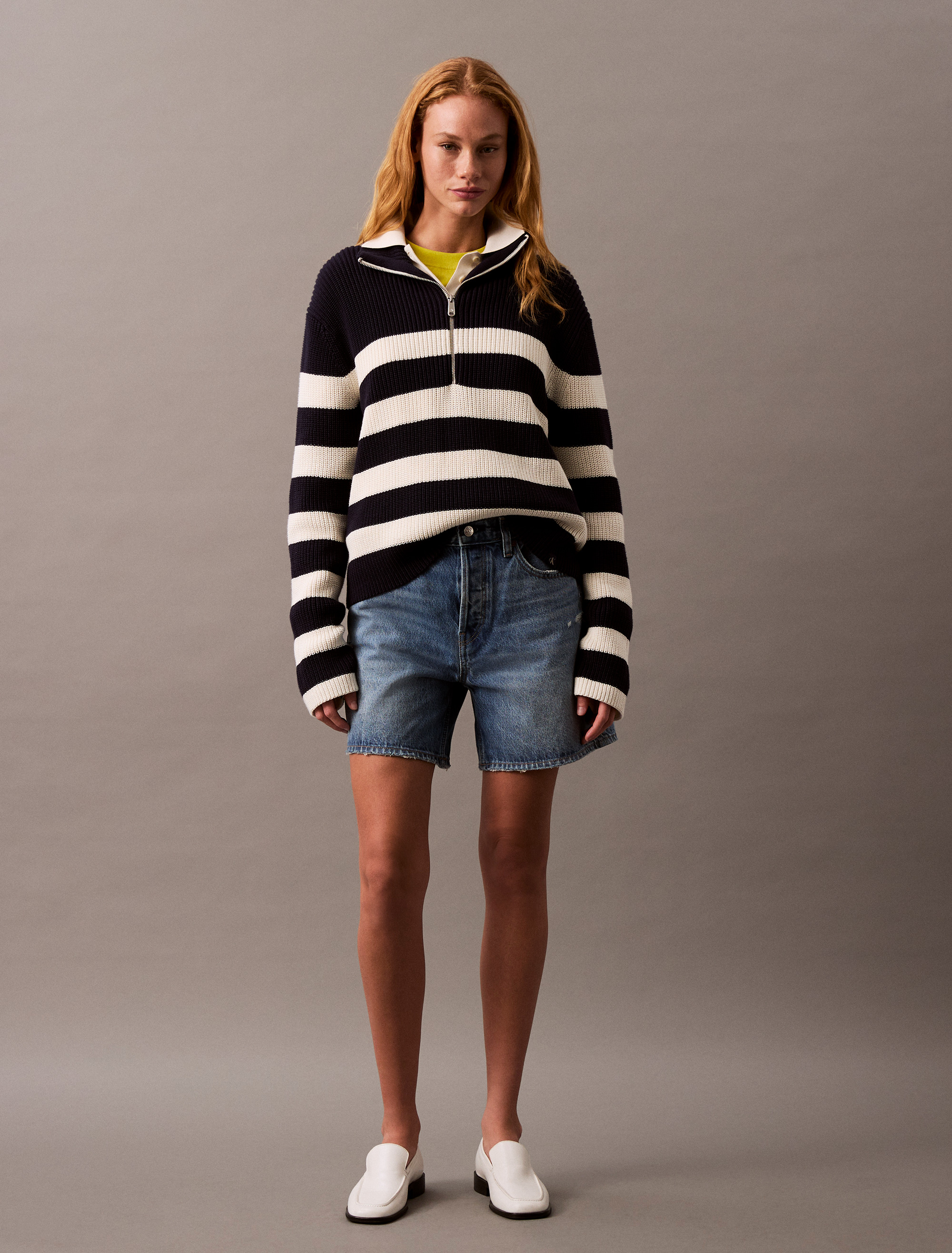 90s 6-Inch Denim Shorts | Calvin Klein