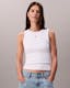 Cotton Stretch Rib Tank Top