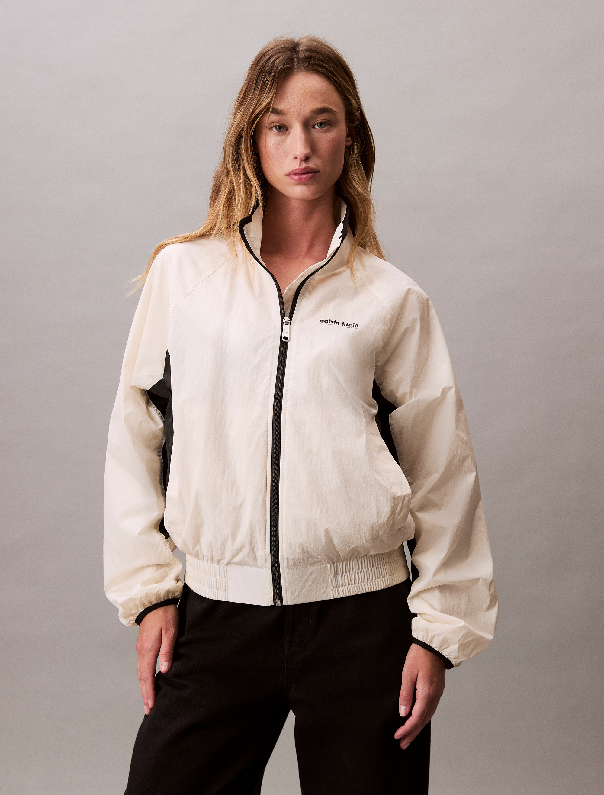 Calvin Klein Logo Retro Track Jacket | Calvin Klein