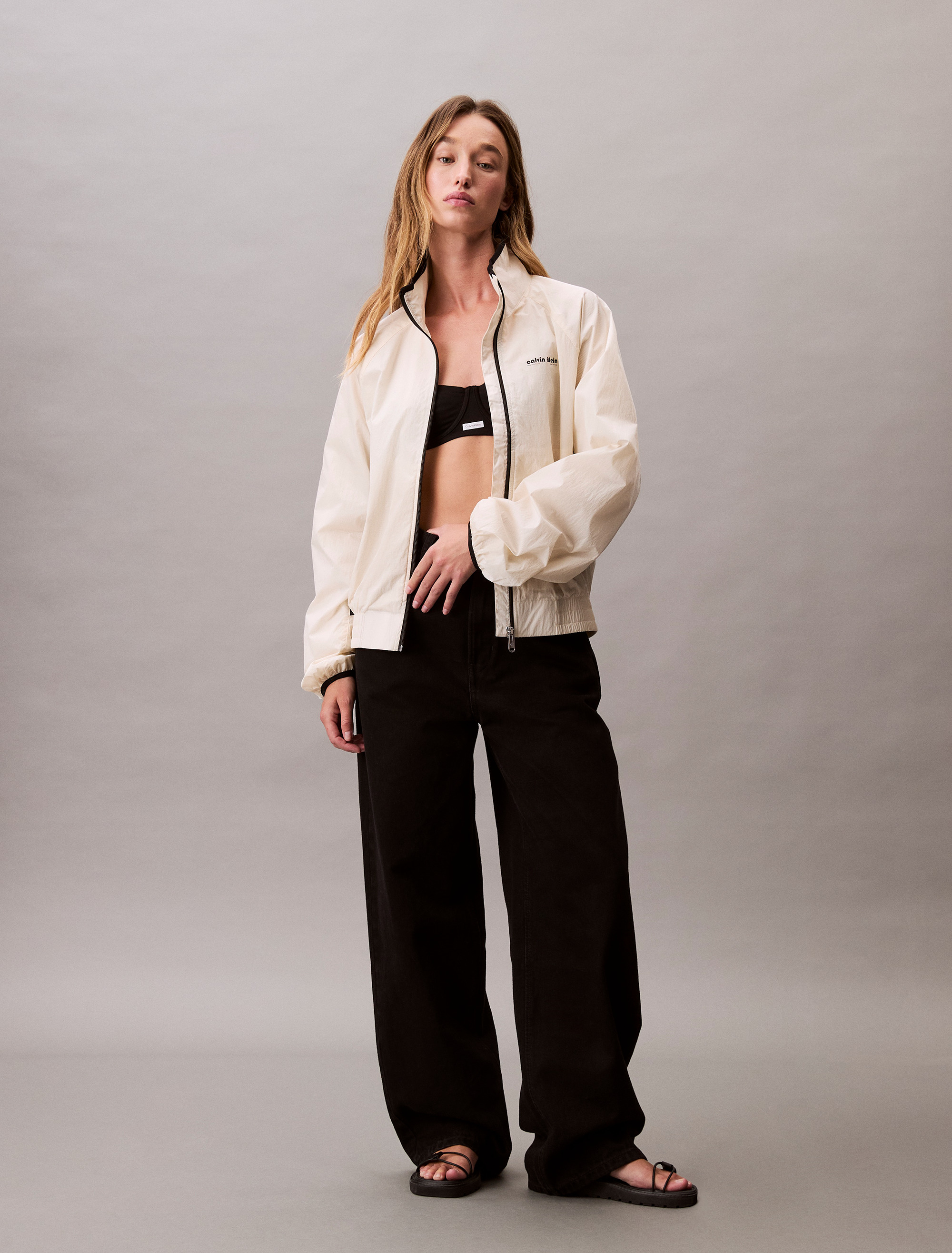 Calvin Klein Logo Retro Track Jacket