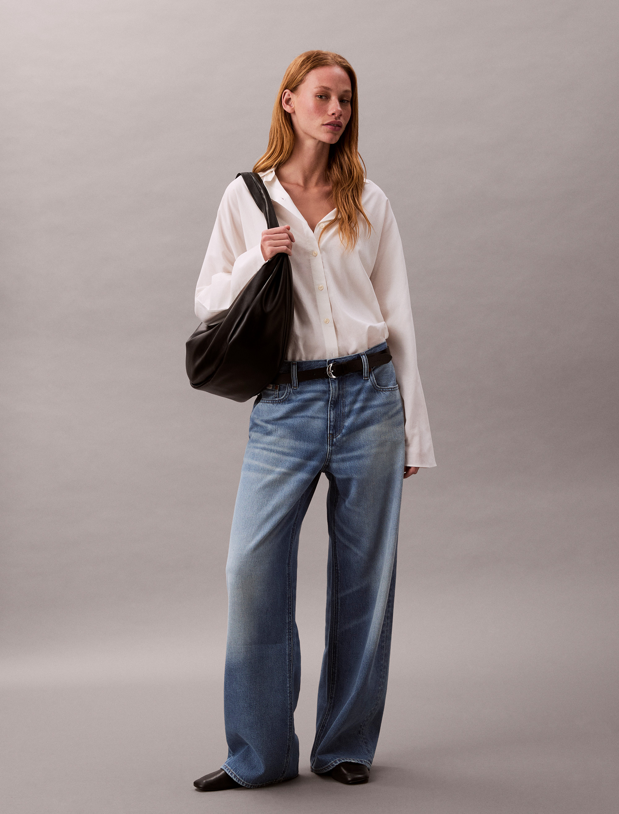 Low Rise Baggy Jeans