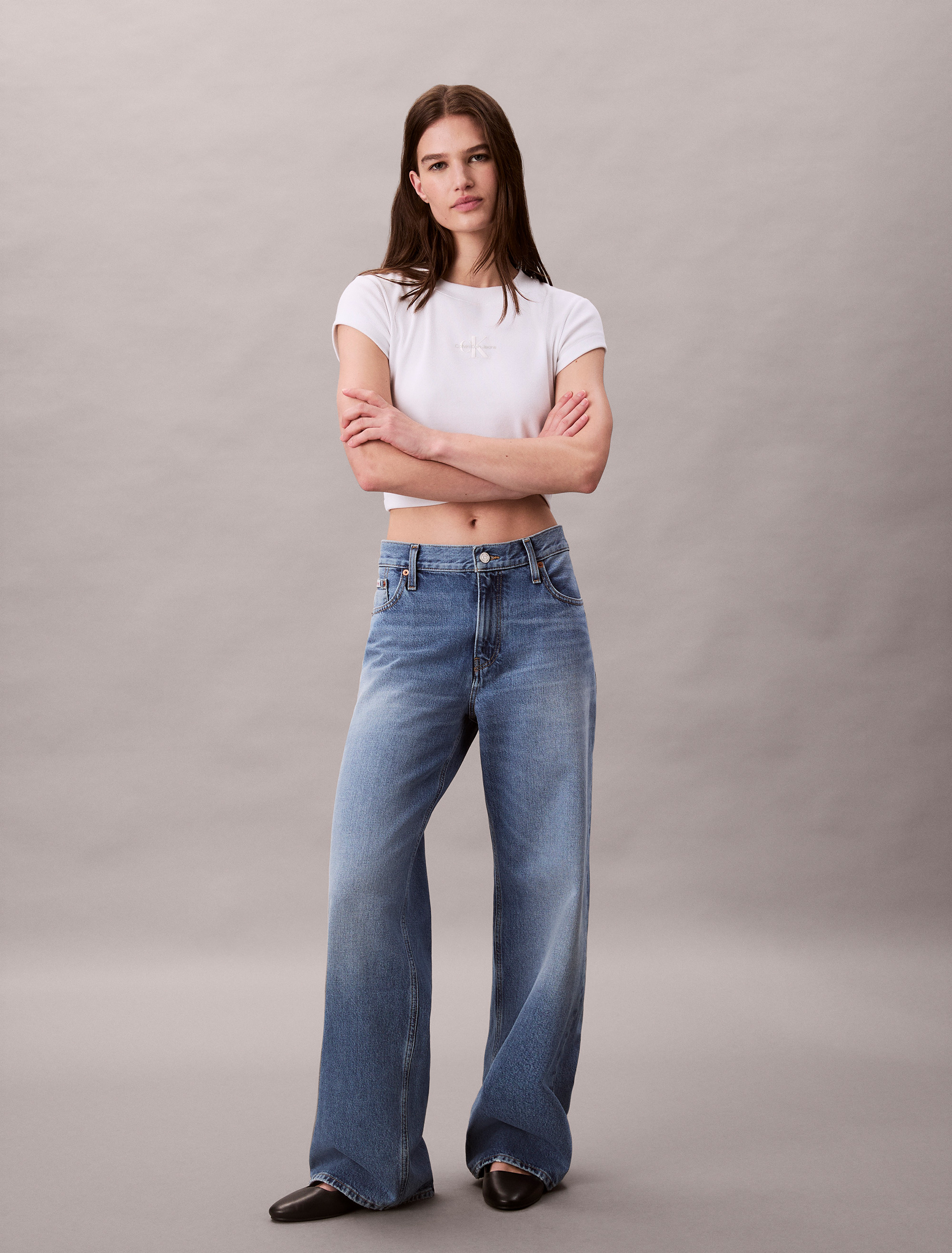 Low Rise Baggy Jeans