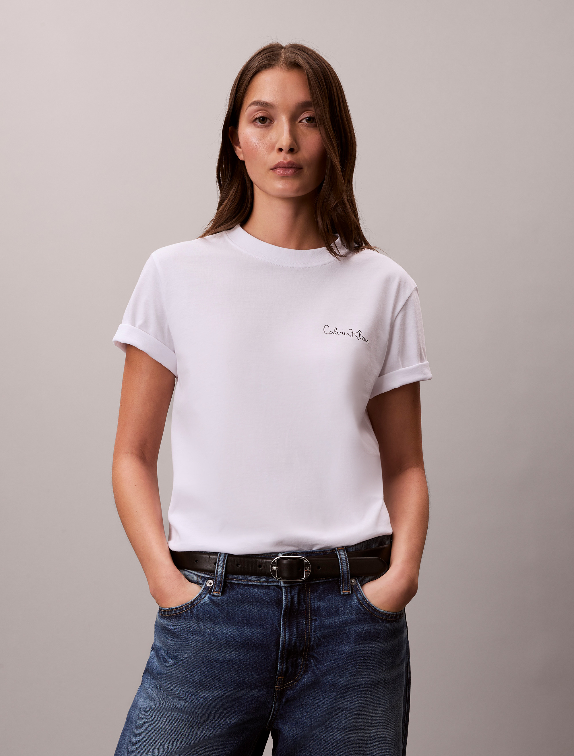 Script Logo Graphic Classic T-Shirt