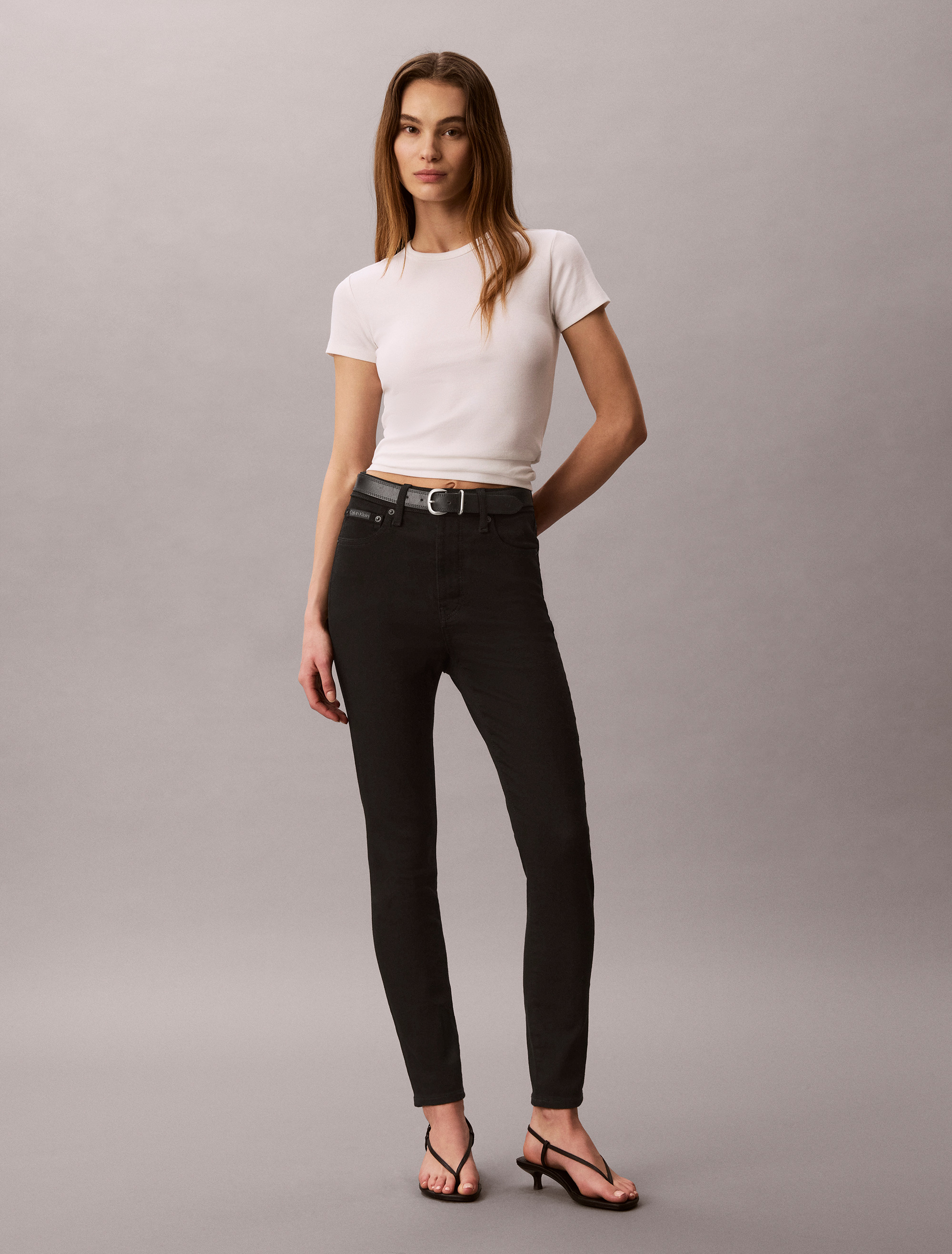 High Rise Skinny Fit Jeans