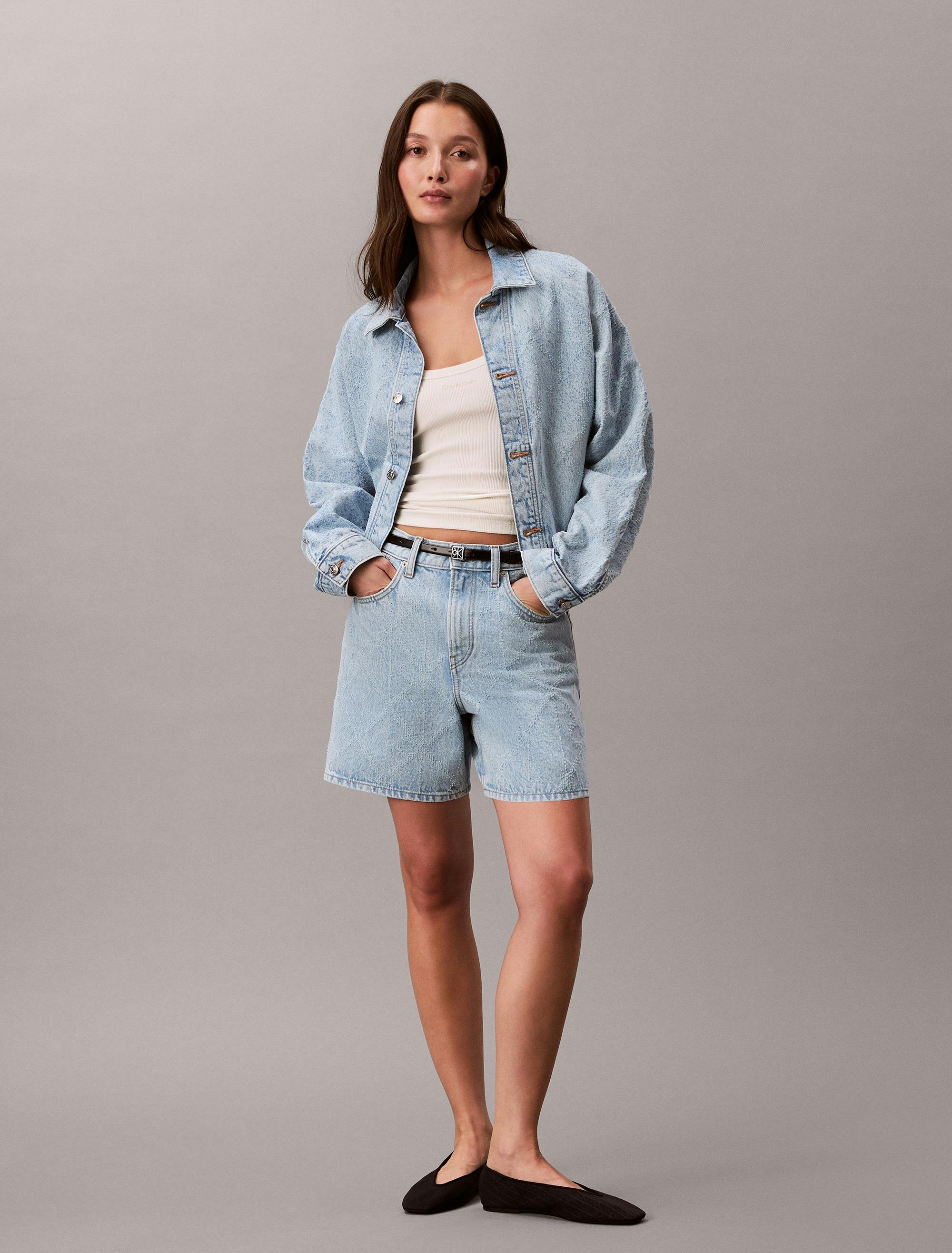 Denim Relaxed Trucker Jacket | Calvin Klein