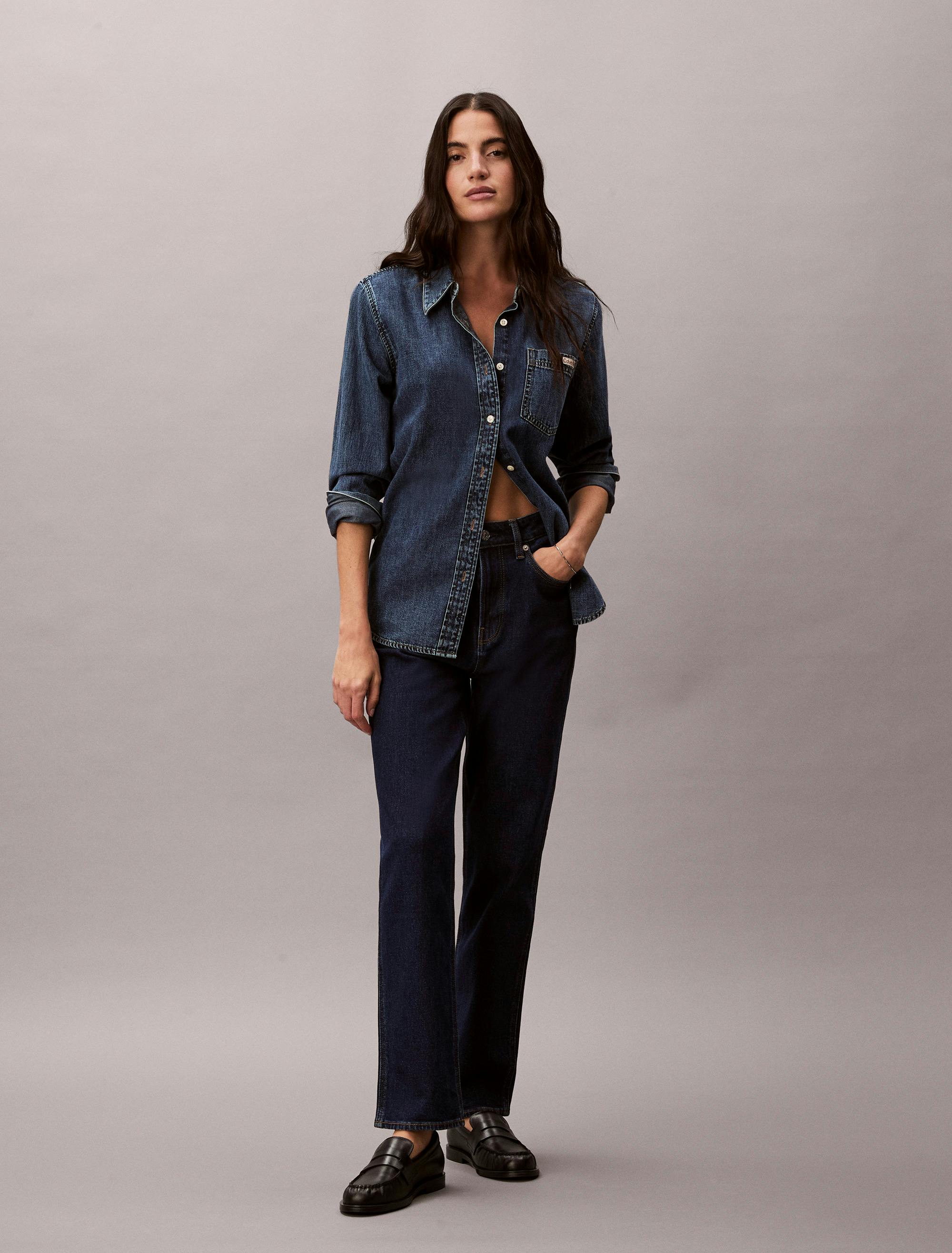 Archive High Rise Slim Jean | Calvin Klein
