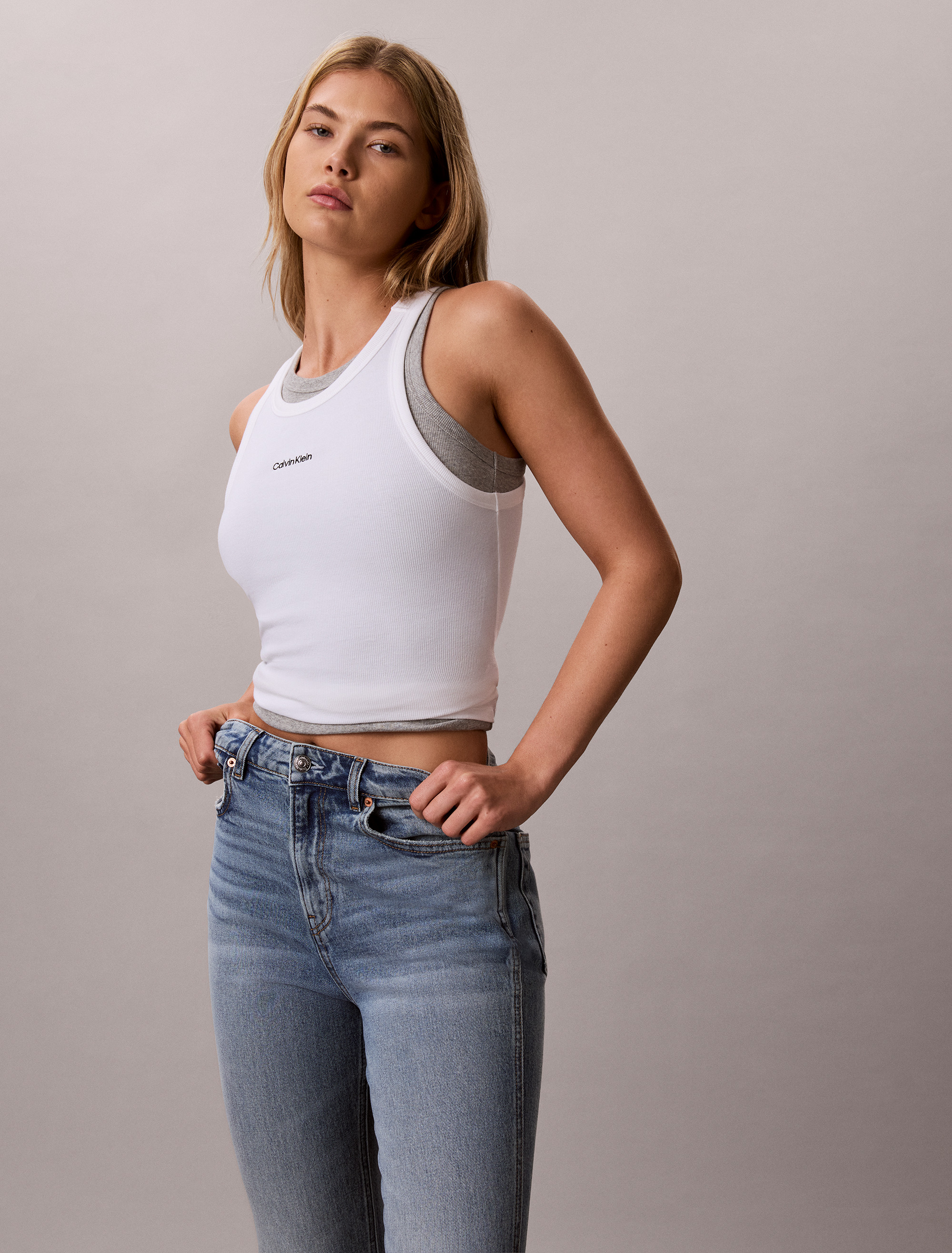 Archive High Rise Slim Jean | Calvin Klein
