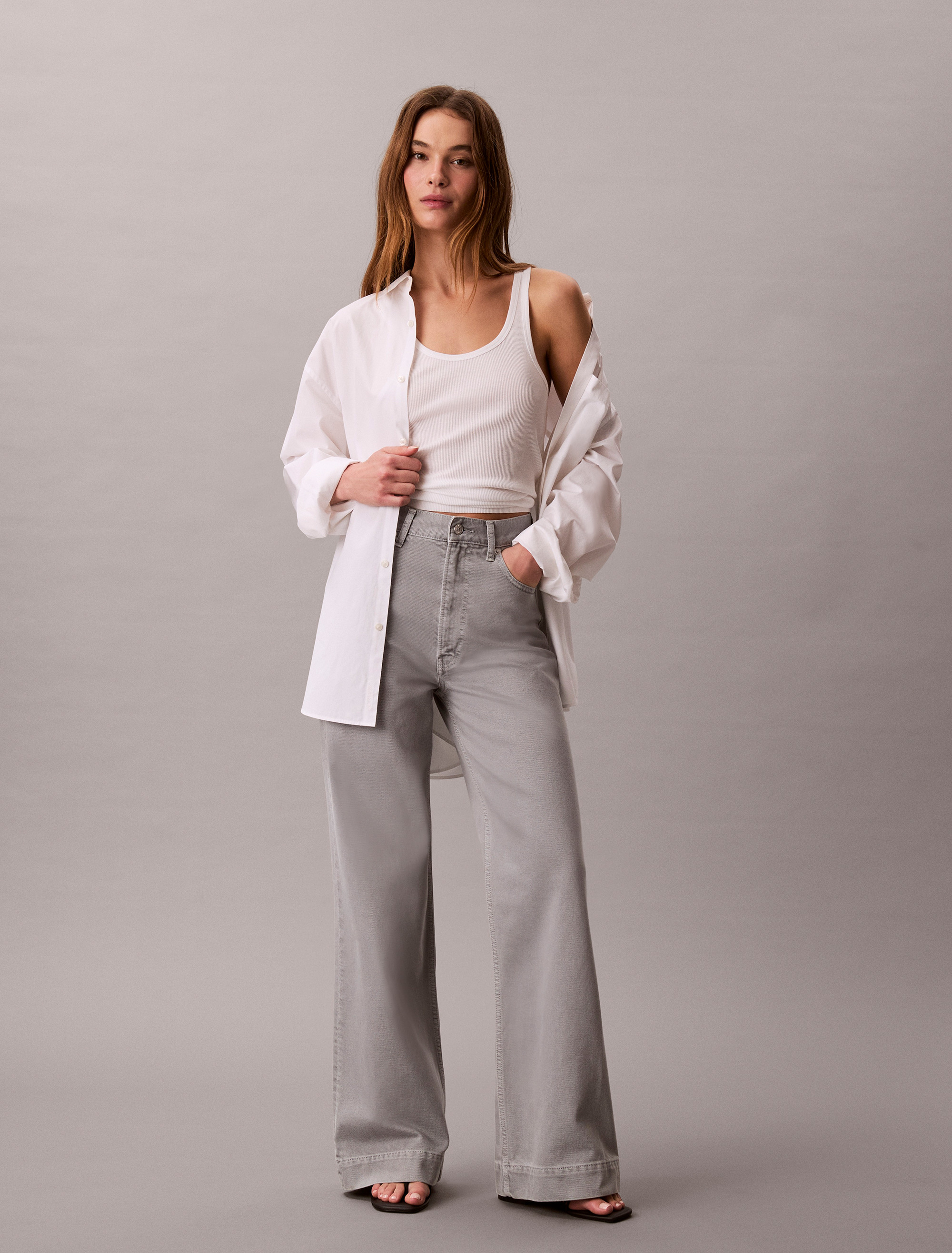 Super High Rise Wide Leg Jeans