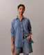 Oversized Denim Shirt