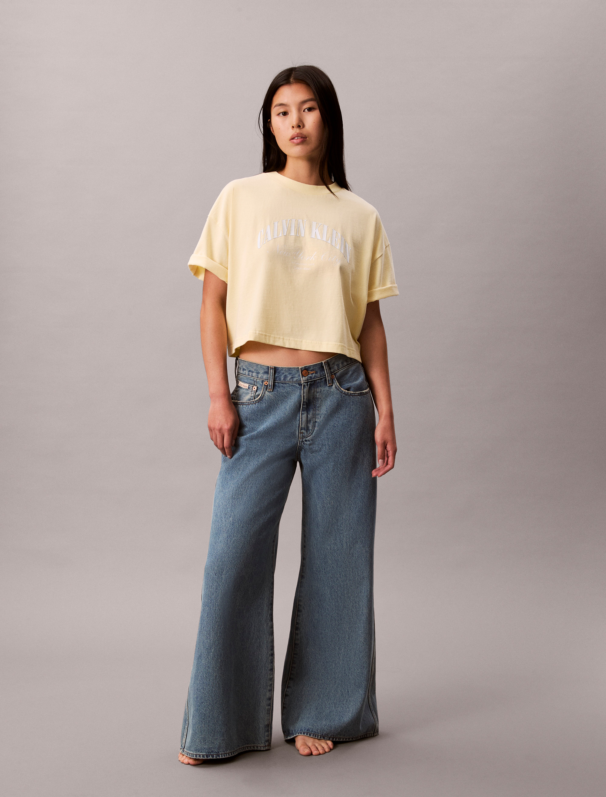 Heritage NYC Logo Graphic Boxy T-Shirt