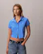 Cooling Jersey Cropped Polo Shirt