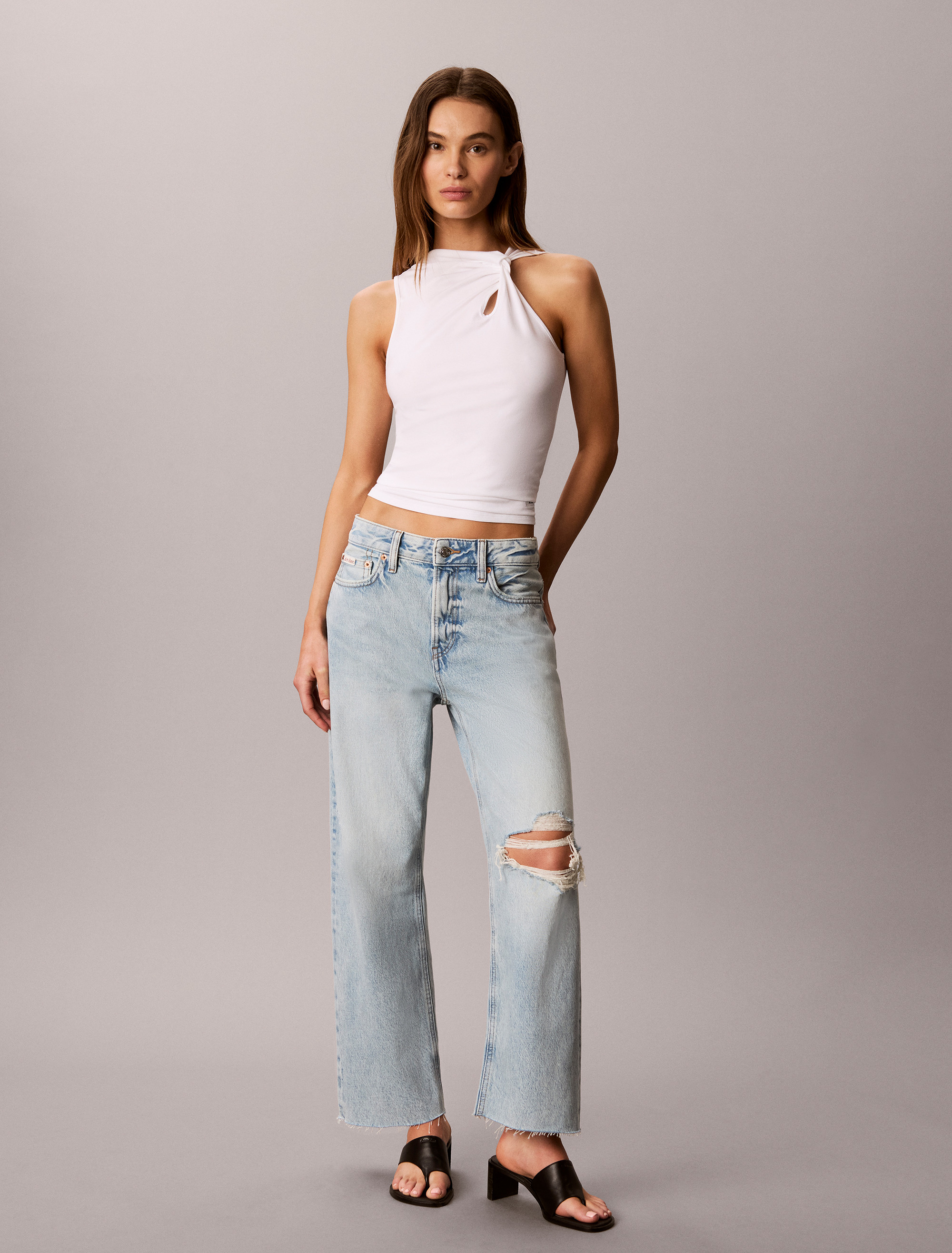 Relaxed Crop Jeans