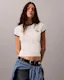 Calvin Klein Logo Slim Ringer Tee