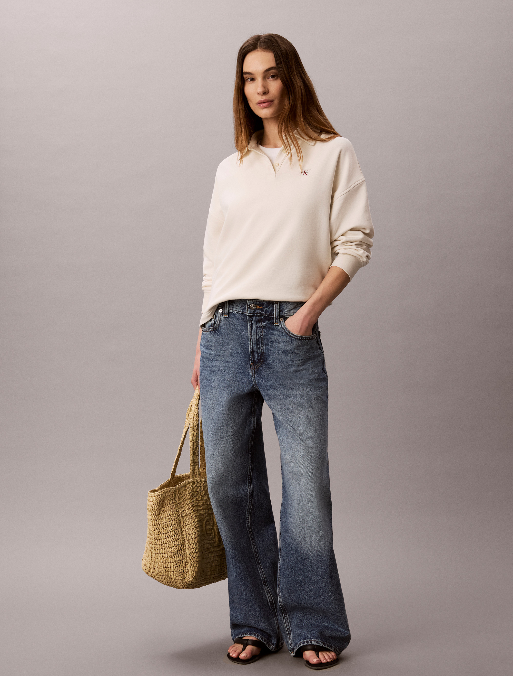 Low Rise Baggy Jeans