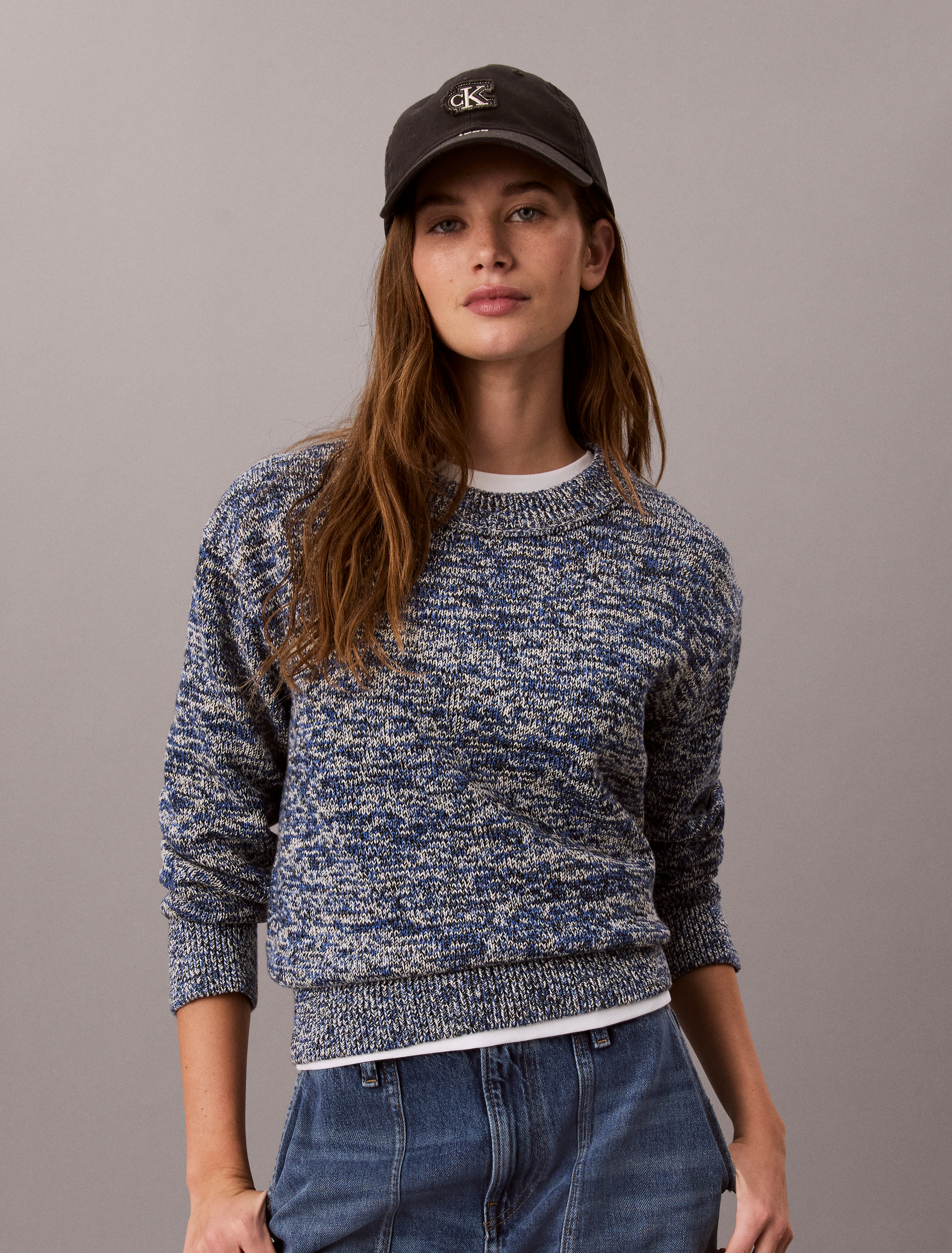 Chunky Cotton Mouline Jumper