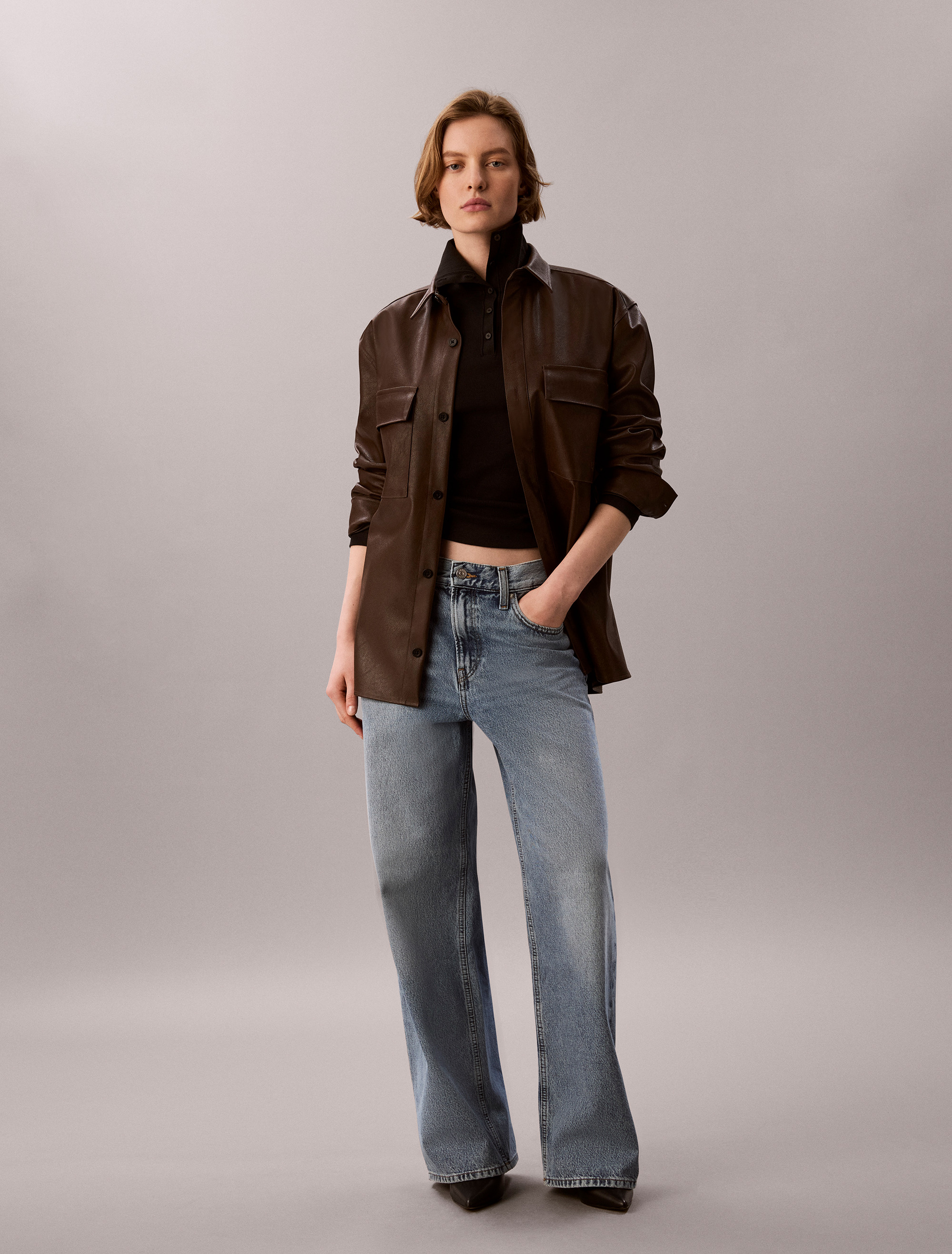 Low Rise Baggy Jeans