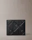 Embossed Emblem Logo Bifold Wallet