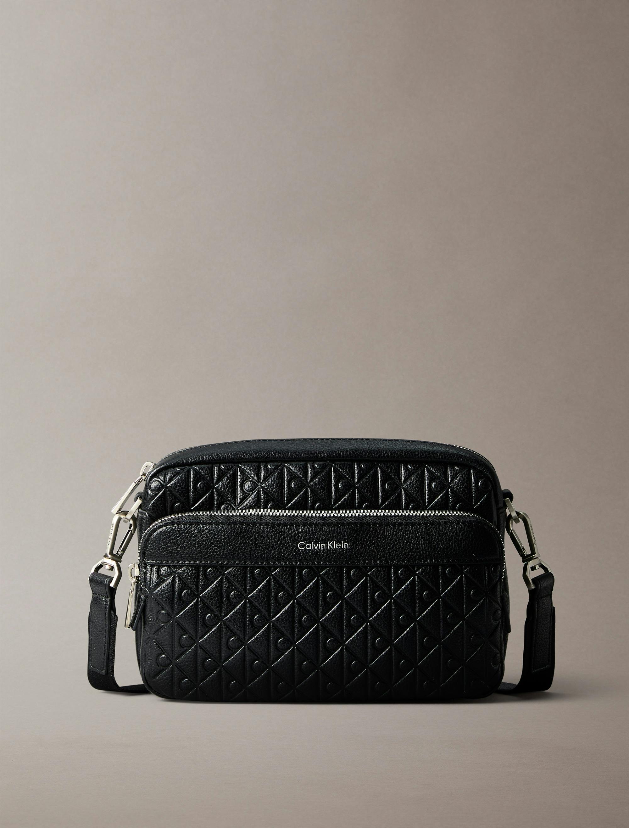 Embossed Emblem Logo Camera Bag | Calvin Klein