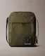 Allover Emblem Logo Jacquard Reporter Bag