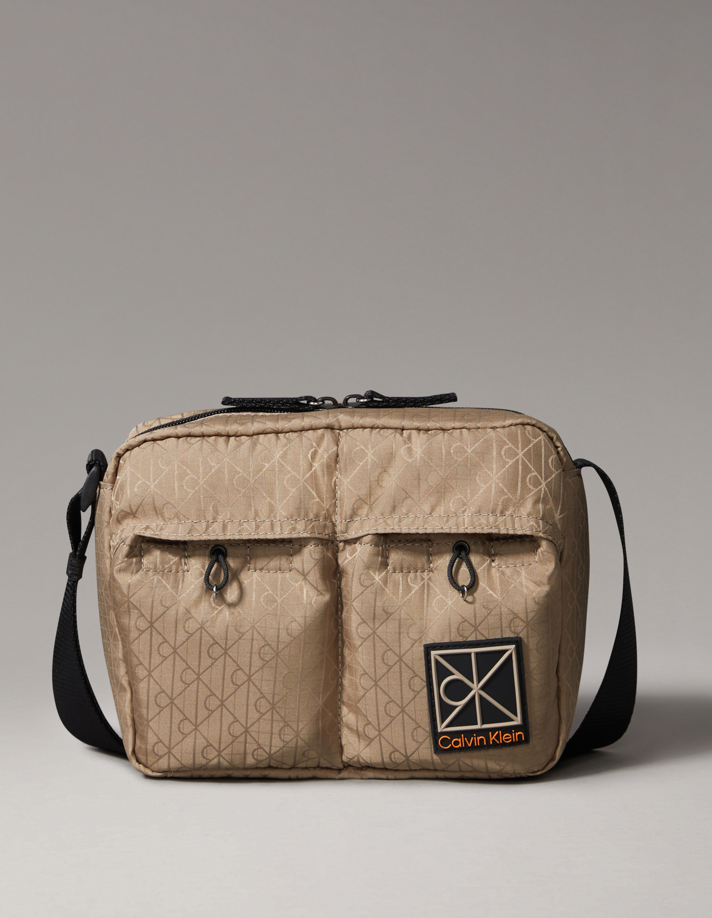 Utility Emblem Crossbody Camera Bag