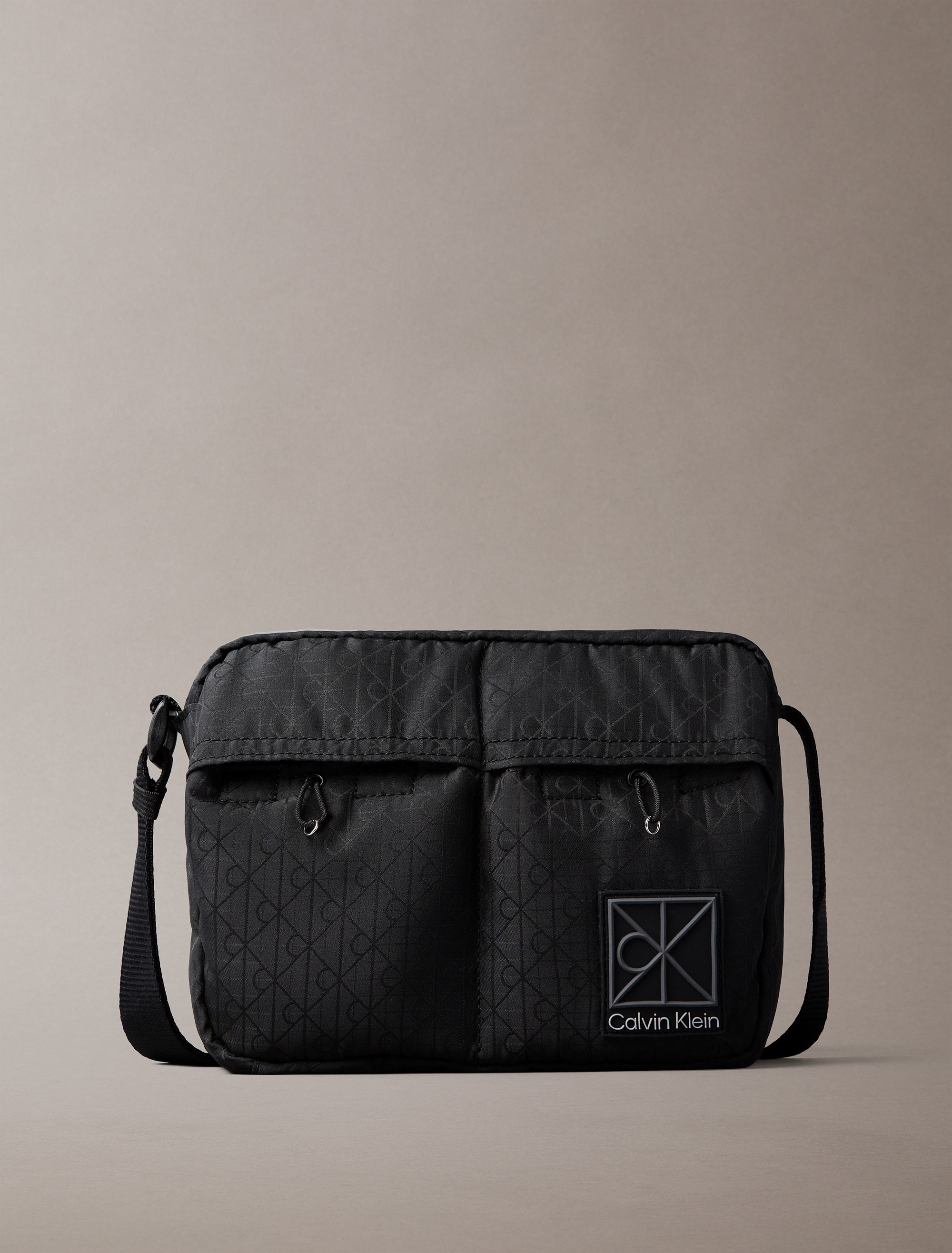 Utility Emblem Crossbody Camera Bag