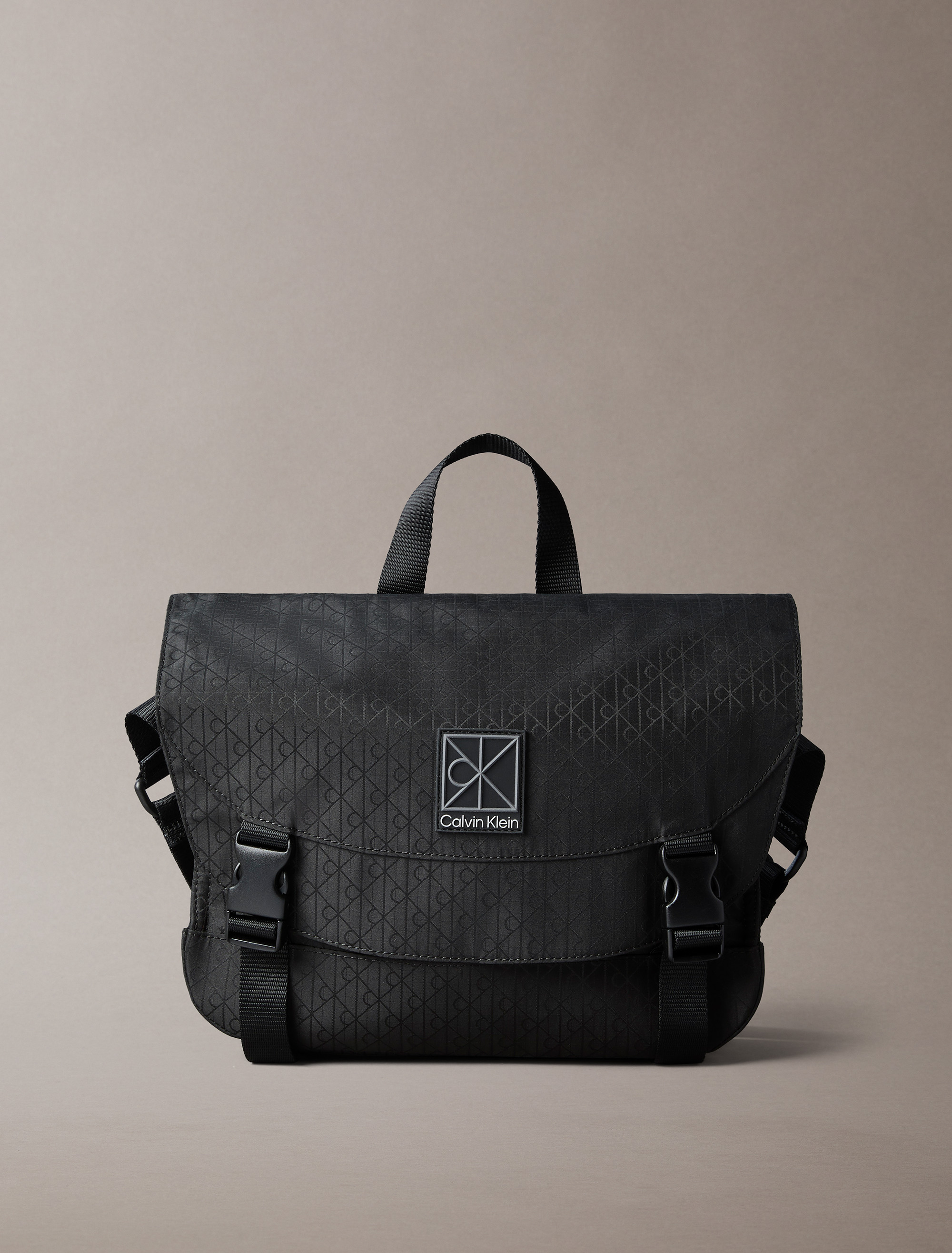 Utility Emblem Messenger Bag