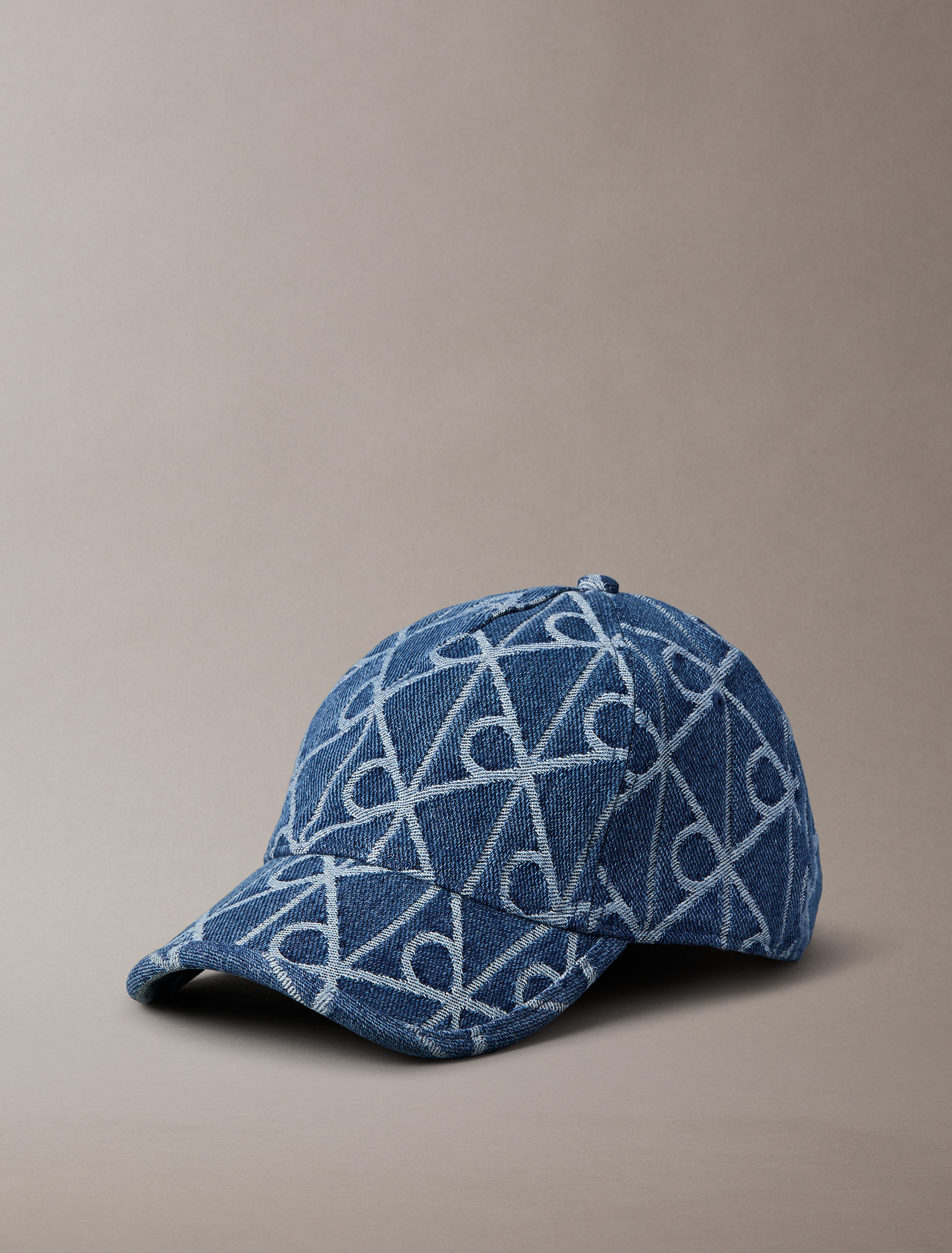 Denim Logo Jacquard Cap