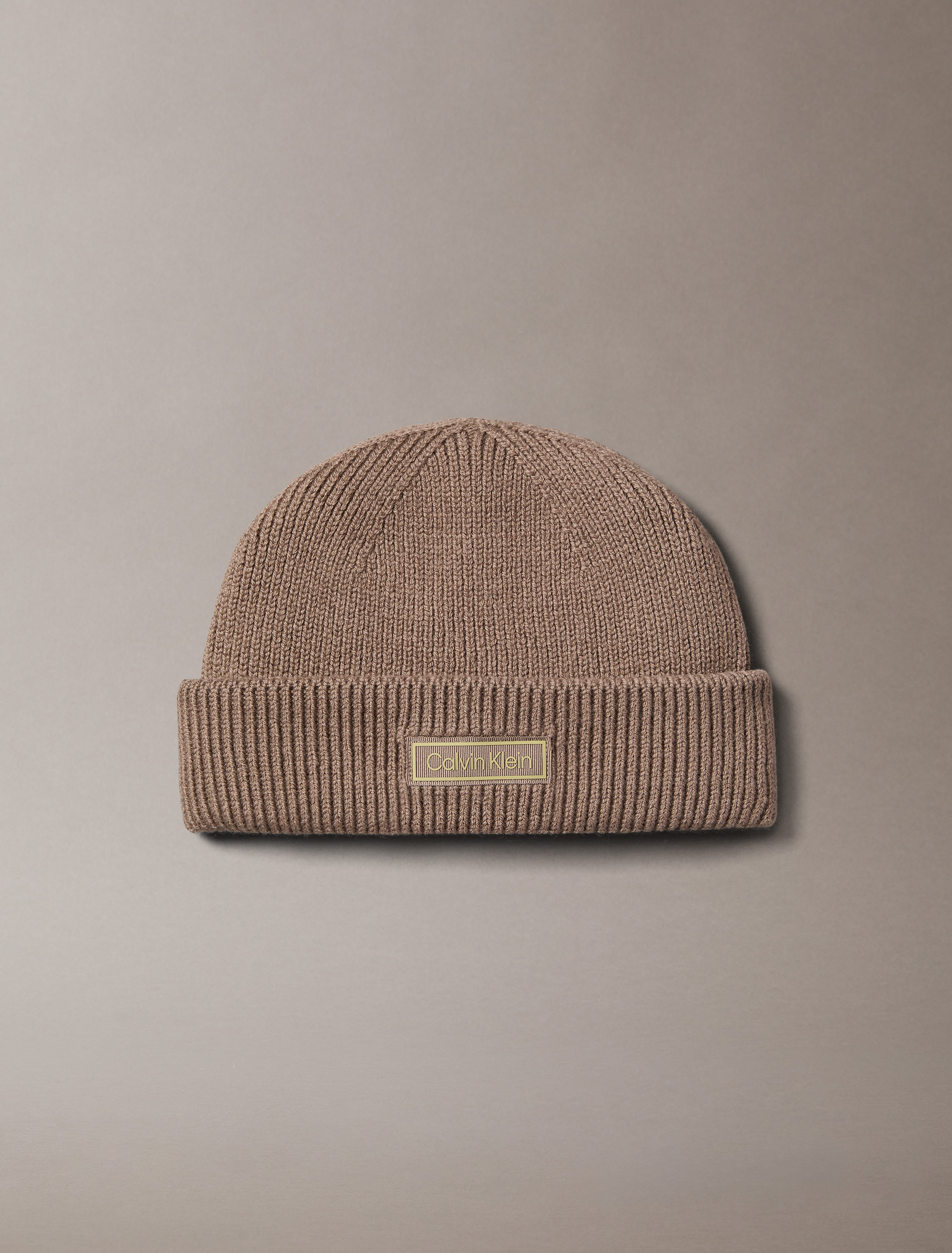Wool Cashmere Blend Fisherman Beanie