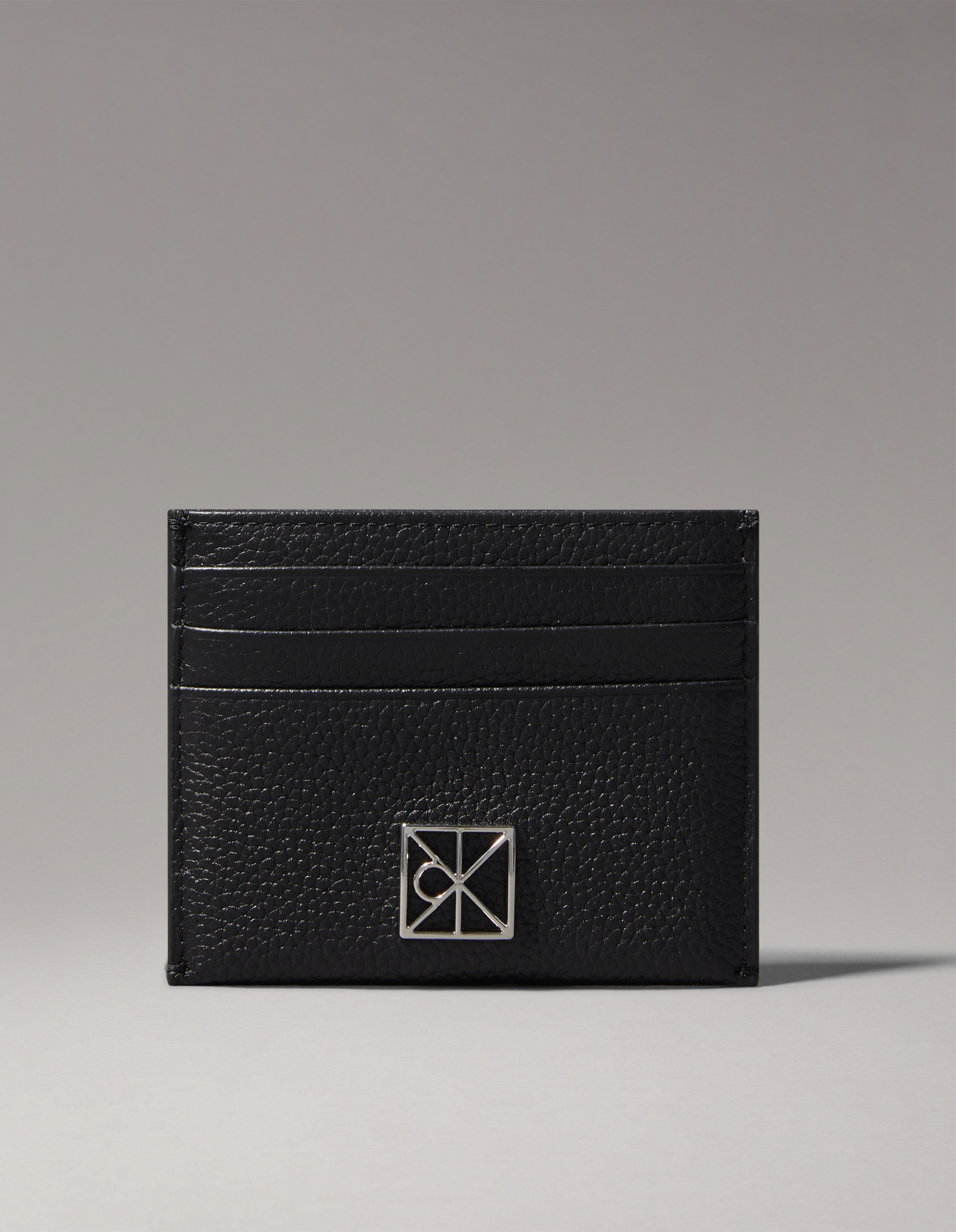 Leather RFID Emblem Cardholder