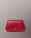 Curved Wallet with Chain Strap
