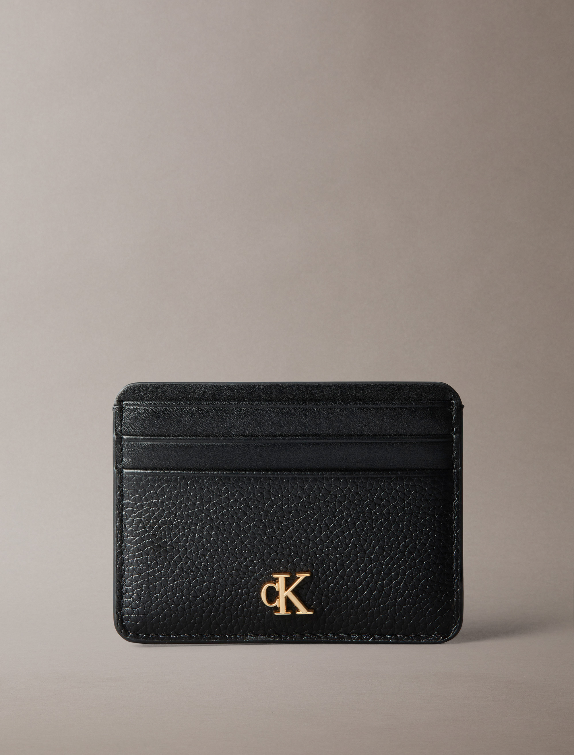 Leather RFID Monogram Cardholder