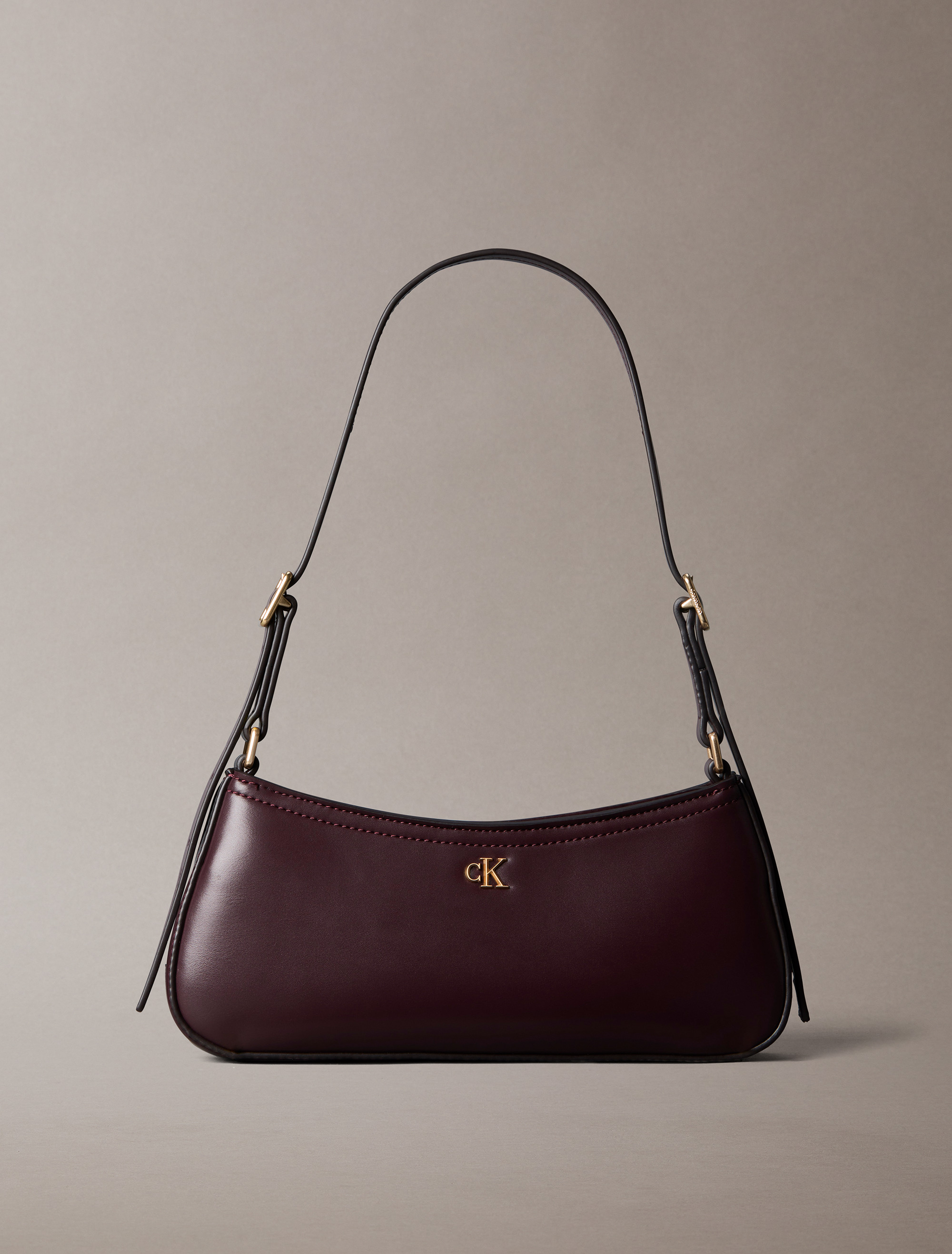 Monogram Logo Hardware Shoulder Bag