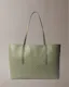 Allover Monogram Logo Tote Bag with Pouch