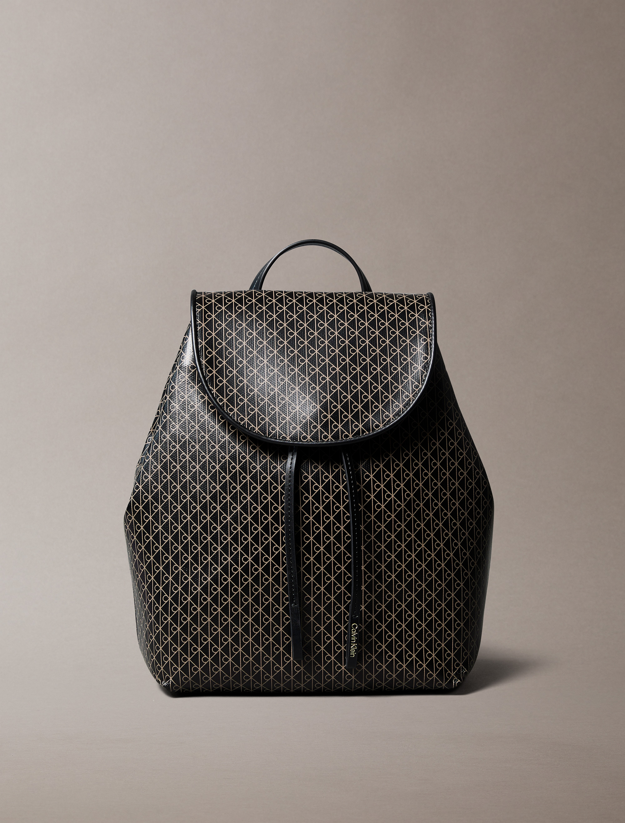 Allover Emblem Logo Backpack